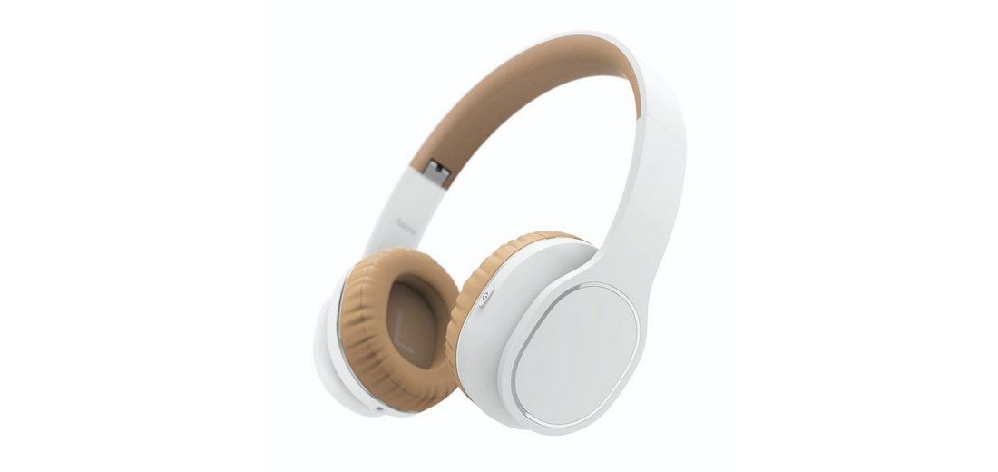 Hama »Bluetooth®Kopfhörer OnEar, Mikrofon, TouchControl Weiß BluetoothHeadset "Touch