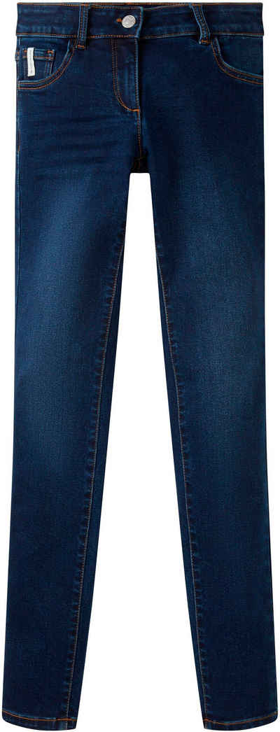 TOM TAILOR Skinny-fit-Jeans Linly mit Knopf- und Reißverschluss