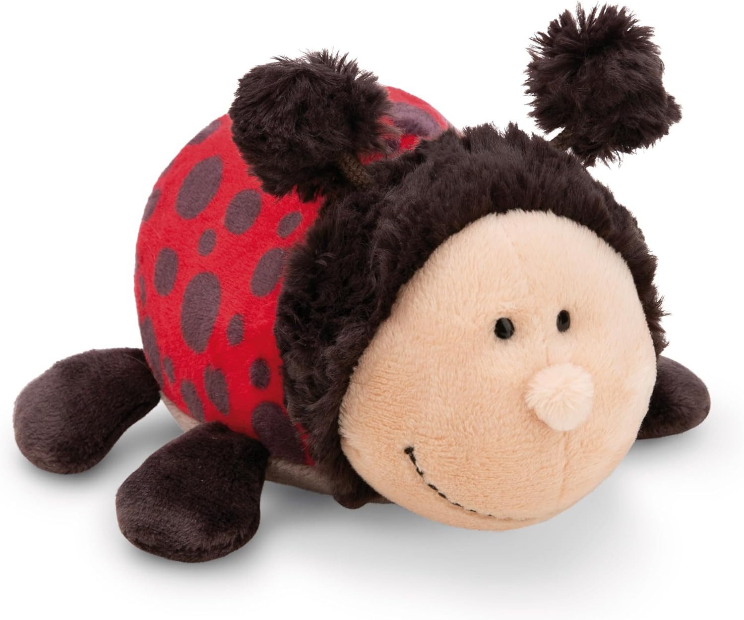 Nici Kuscheltier 61630 - Marienkäfer Dotti-Lotti, 18 cm, rot (1-St)