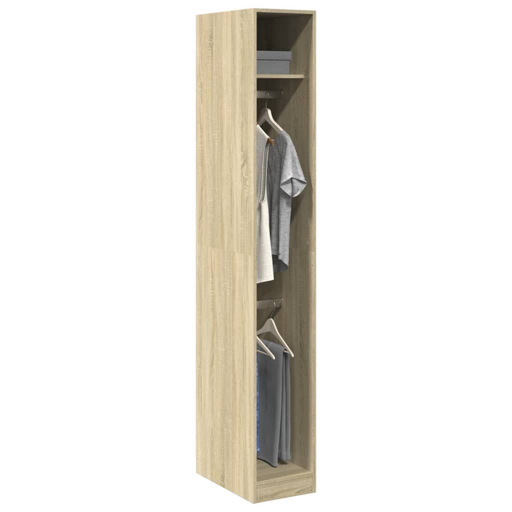 vidaXL Kleiderschrank 30 x 50 x 200 cm Kleiderschrank Sonoma Eiche 30x50x200 cm Spanplatte