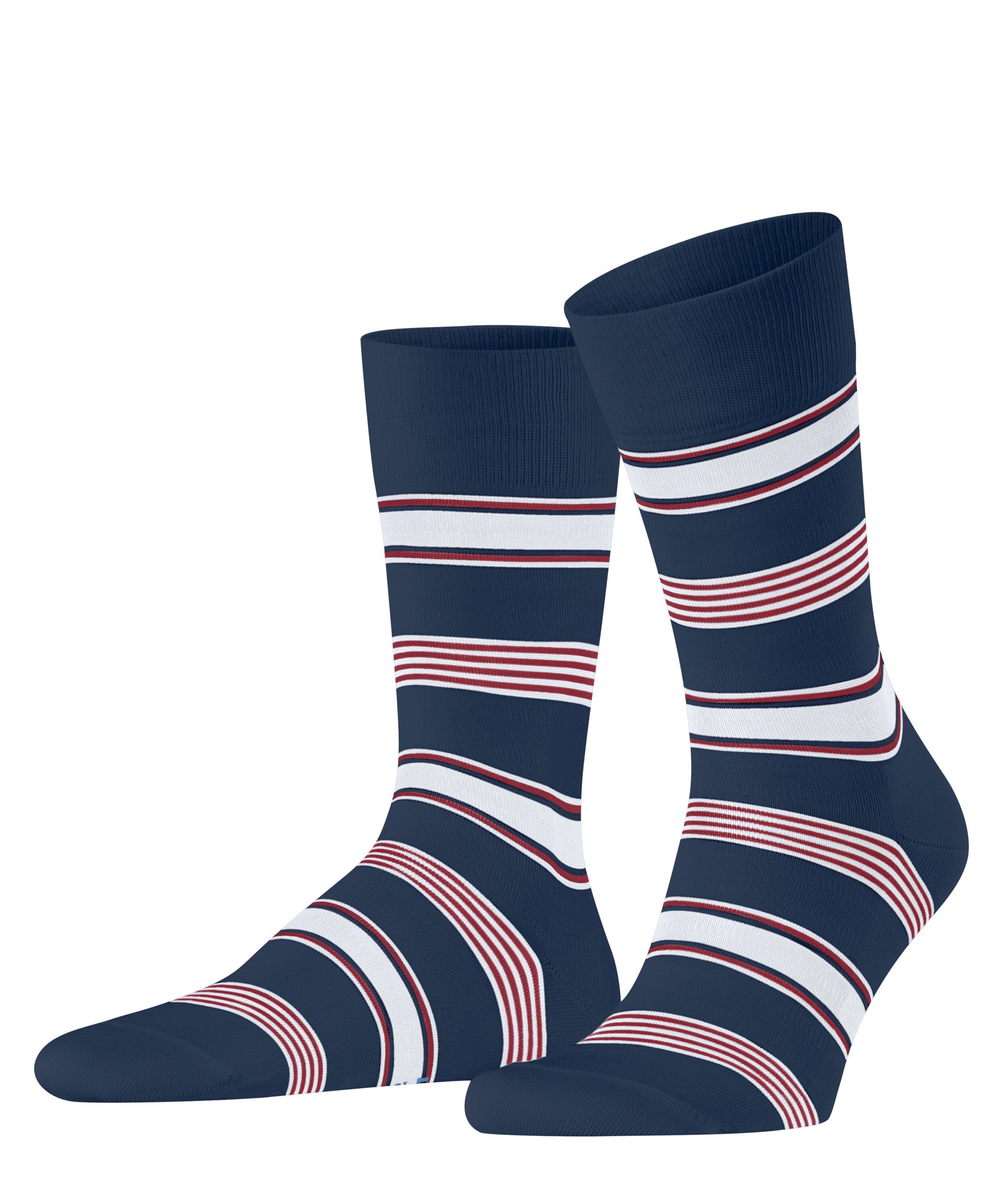 FALKE Socken Marina Stripe blue royal (1-Paar) (6000)