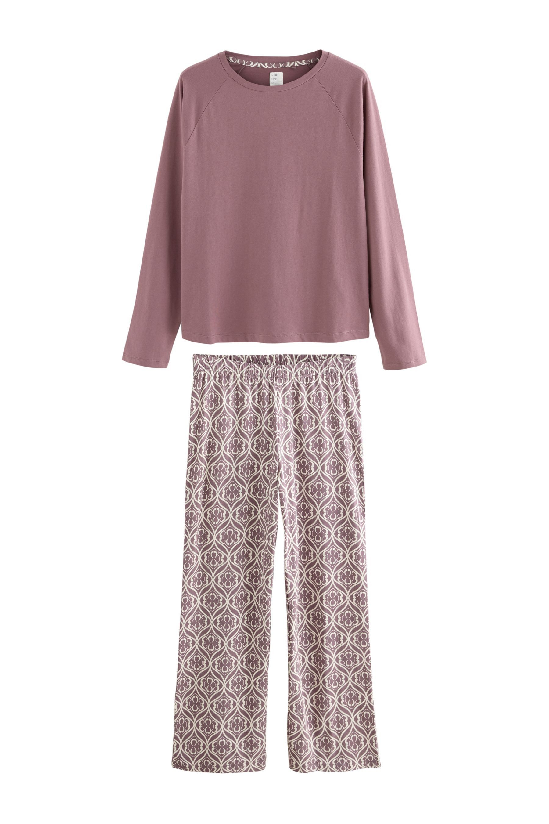 Next Pyjama Langärmeliger Pyjama (2 tlg) günstig online kaufen