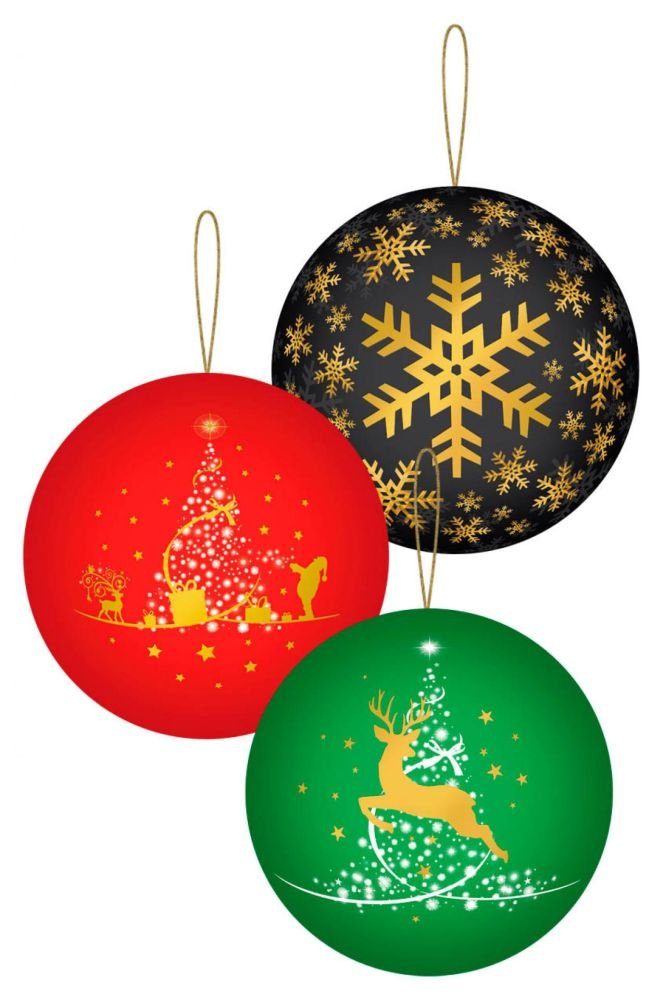 Dregeno Erzgebirge Christbaumschmuck Baumbehang Geschenkkugel (12) »Magic Moments« Ø 8cm NEU