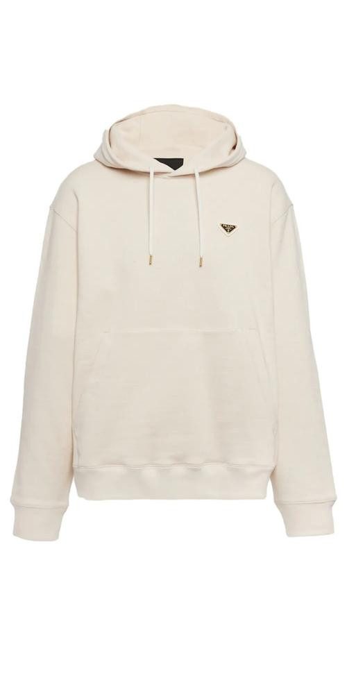Rundhalspullover Prada Pullover Beige Herren