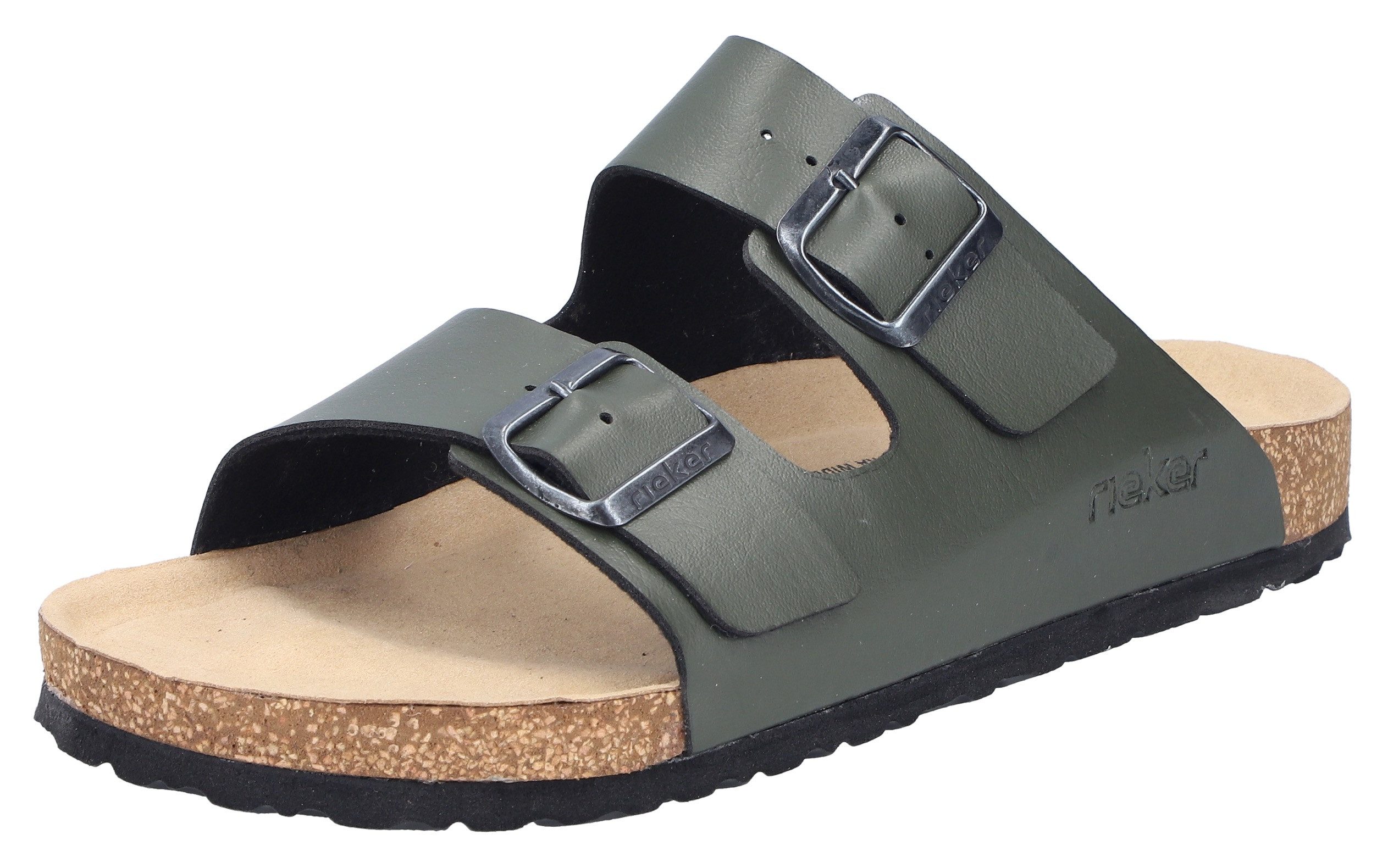 Rieker Pantolette, Sommerschuh, Schlappen, Hausschuh, mit günstig online kaufen