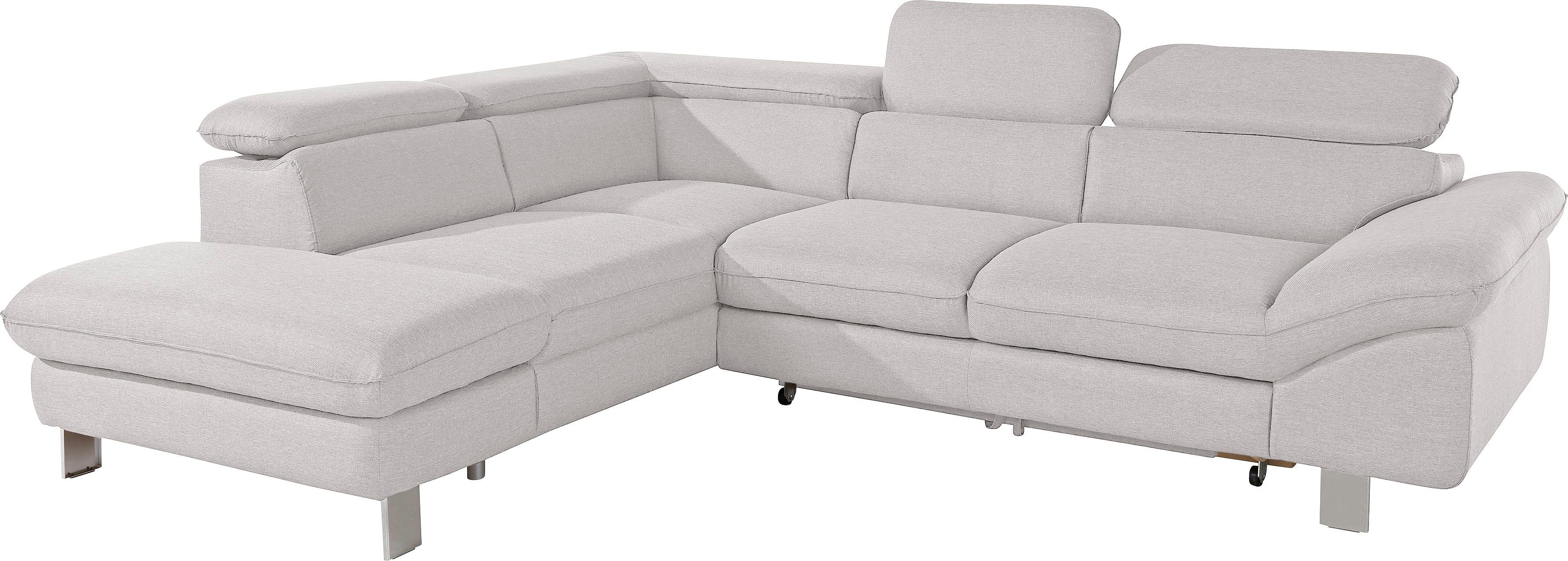 COTTA Polstergarnitur "Driver L-Form", (Set, 2 tlg.), Set bestehend aus: Ec günstig online kaufen