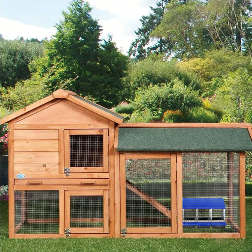GarveeMore Hühnerstall Metall Nesting Boxes für Hühner Legeboxen für Hühner Geflügel – Bild 4 von 5
