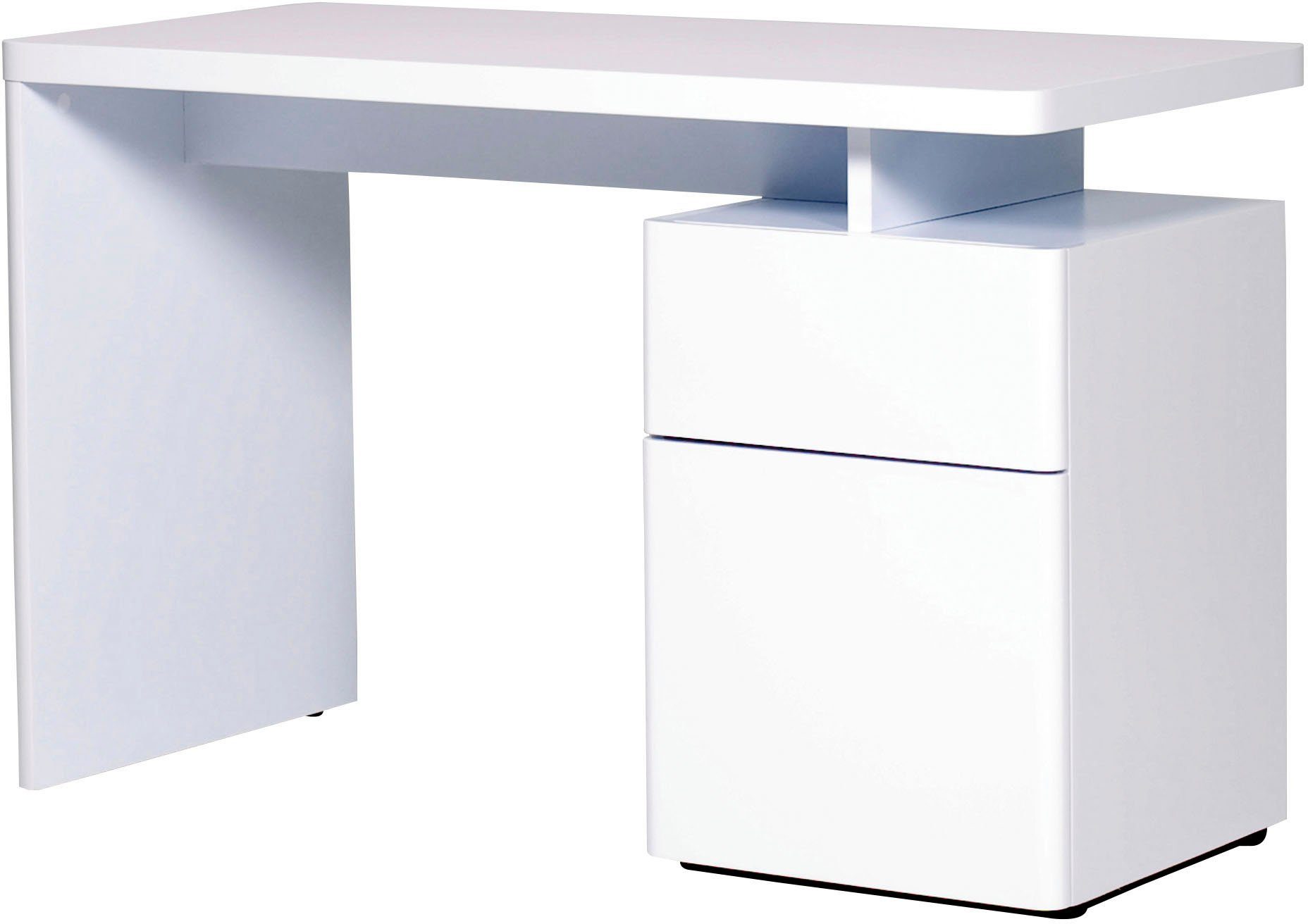 Jahnke Schreibtisch CU-LIBRE 120, platzsparender Arbeitsplatz