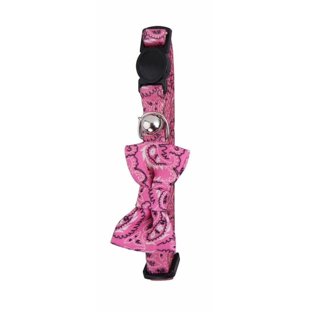 Pawise Hunde-Halsband Cat collar w/Bowknot Rosa