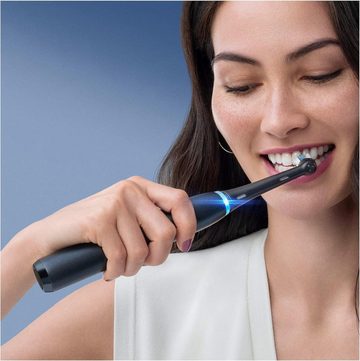 Oral-B Elektrische Zahnbürste iO Series 8 Plus Edition Elektrische Zahnbürste/Electric Toothbrush, Aufsteckbürsten: 3 St., Zahnbürsten, Schallzahnbürste elektrisch,Ladeetui, Elektrische Zahnbürste, Aufsteckbürste, Drucksensor,Zahn Reinigung