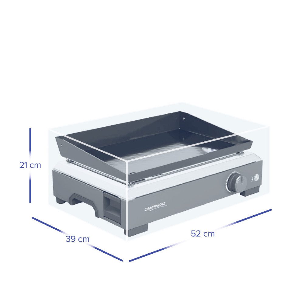 Campingaz Grillabdeckhaube Campingaz Abdeckhaube Premium Compact für Plancha