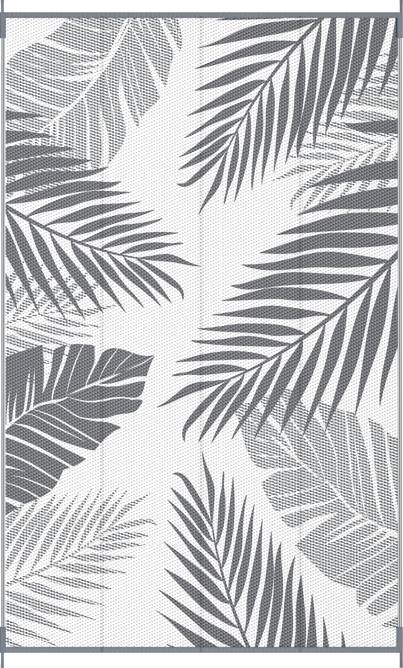 GENIMO Outdoorteppich Doppelseitiger Teppich, Reinigbar, Outdoor geeignet, Natürlicher Stil, rechteckig, Höhe: 5 mm, Imitation von Vine Stricken Textur, Wetterfest & UV-beständig