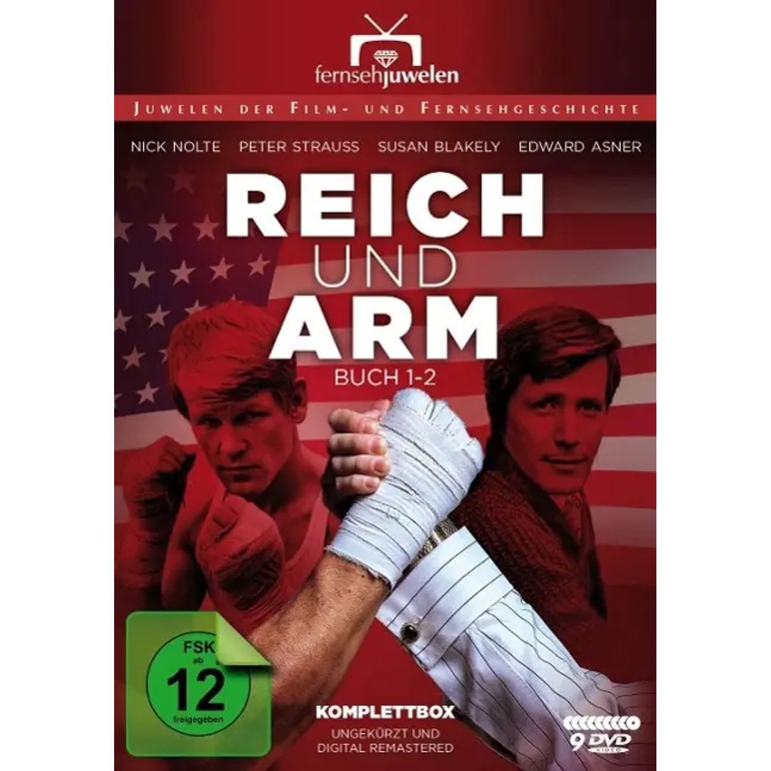 DVD Reich und arm - Komplettbox: Buch 1 und 2 (Staffel 1 und 2 ungekürzt)
