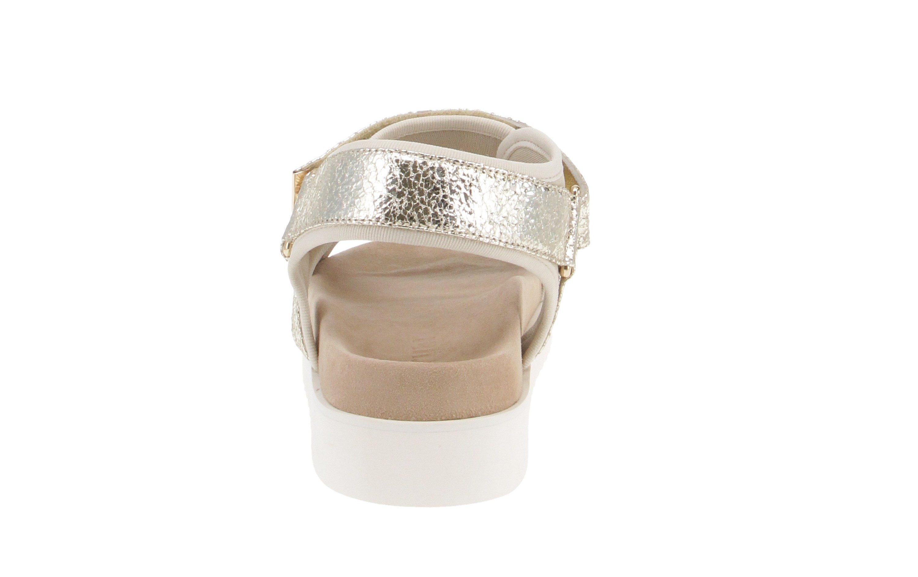 Maruti Maruti 66.1653.02-P00 Beau Leather - Damen Schuhe Sandaletten - Gold Sandale