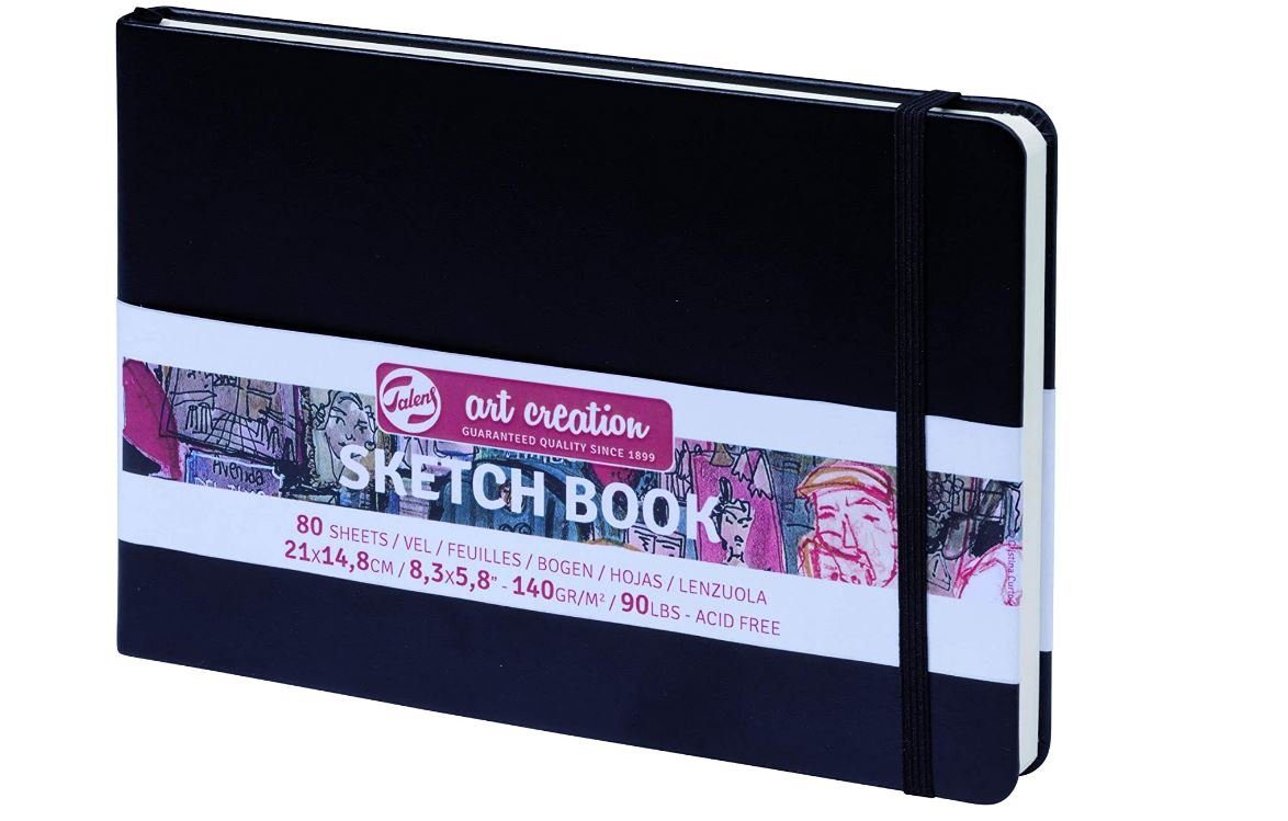 Talens Skizzenbuch ROYAL TALENS Art Creation Skizzenbuch, 210 x 148 mm, schwarz