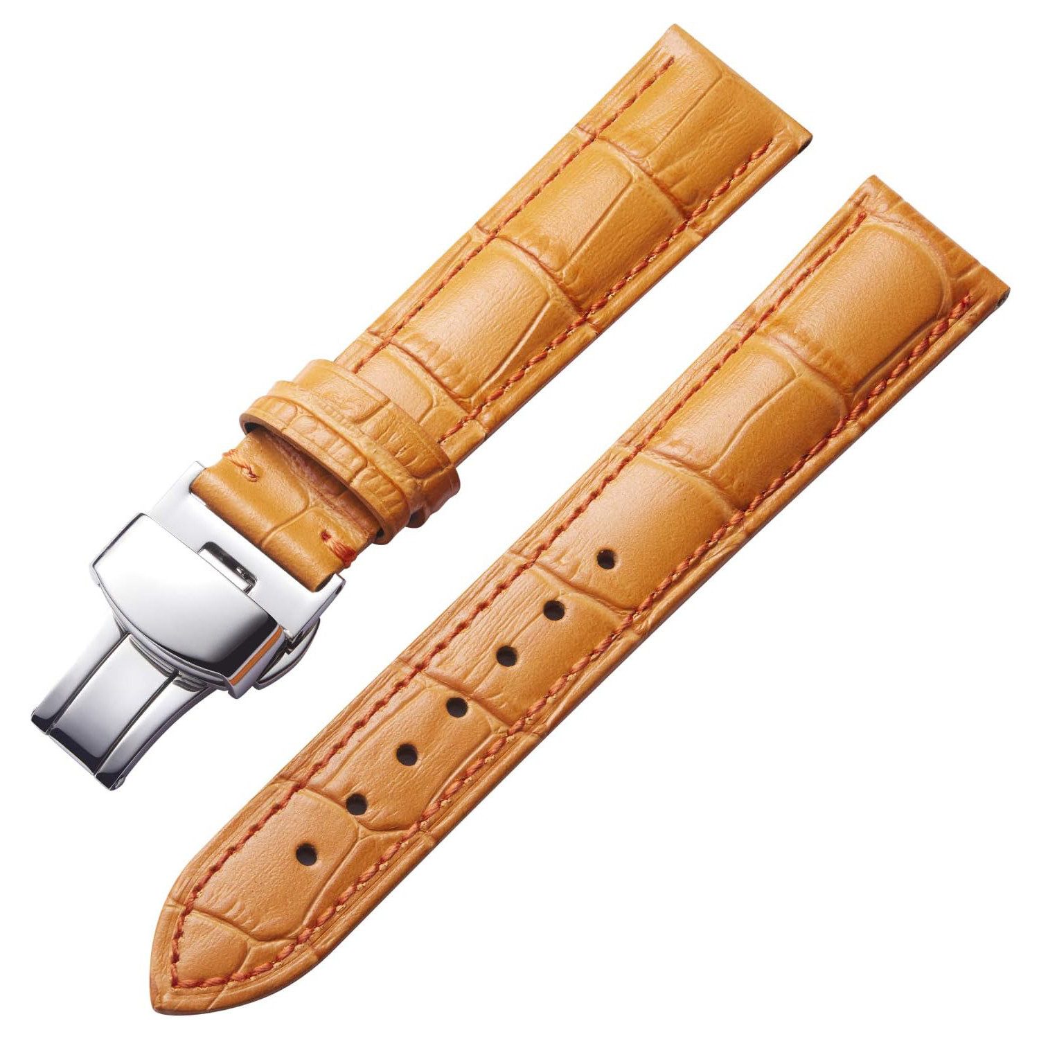 RWEUOQ Uhrenarmband Leder Watch Strap Ersatzbänder günstig online kaufen
