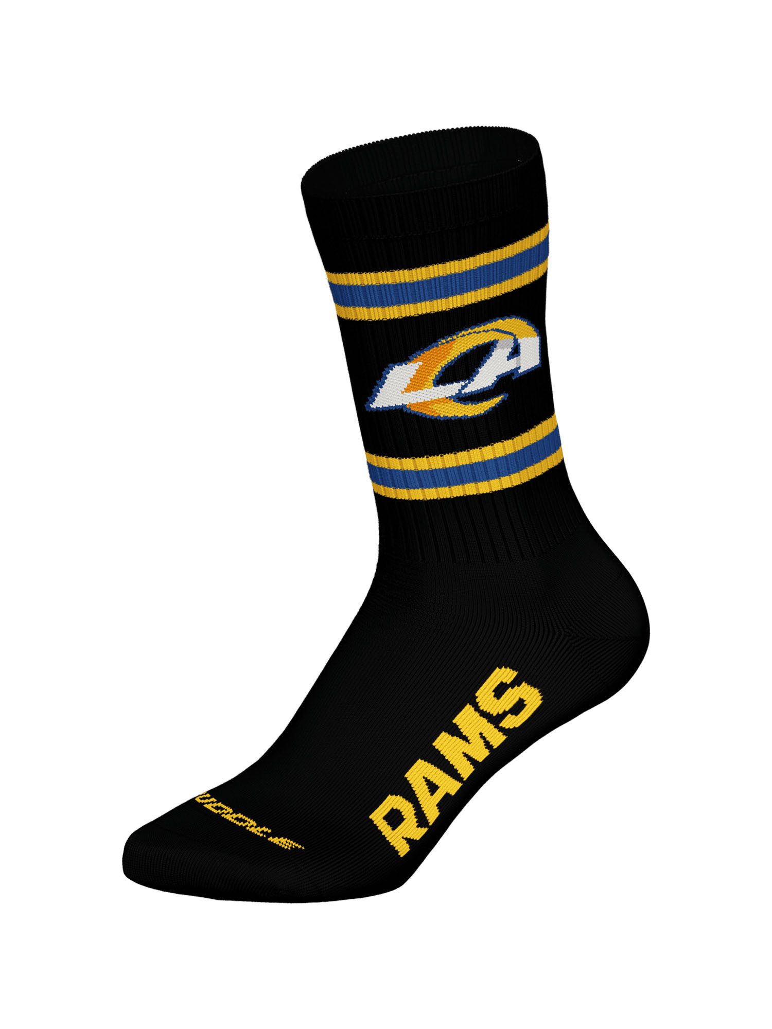HUDDLE Freizeitsocken Los Angeles Rams (3-Paar) Casual Socken, Alltagssocke günstig online kaufen