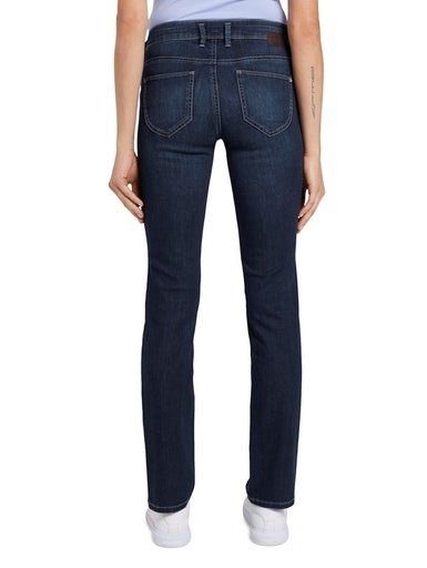 TOM TAILOR Gerade Jeans "Alexa Straight", mit Kontrastnähten günstig online kaufen