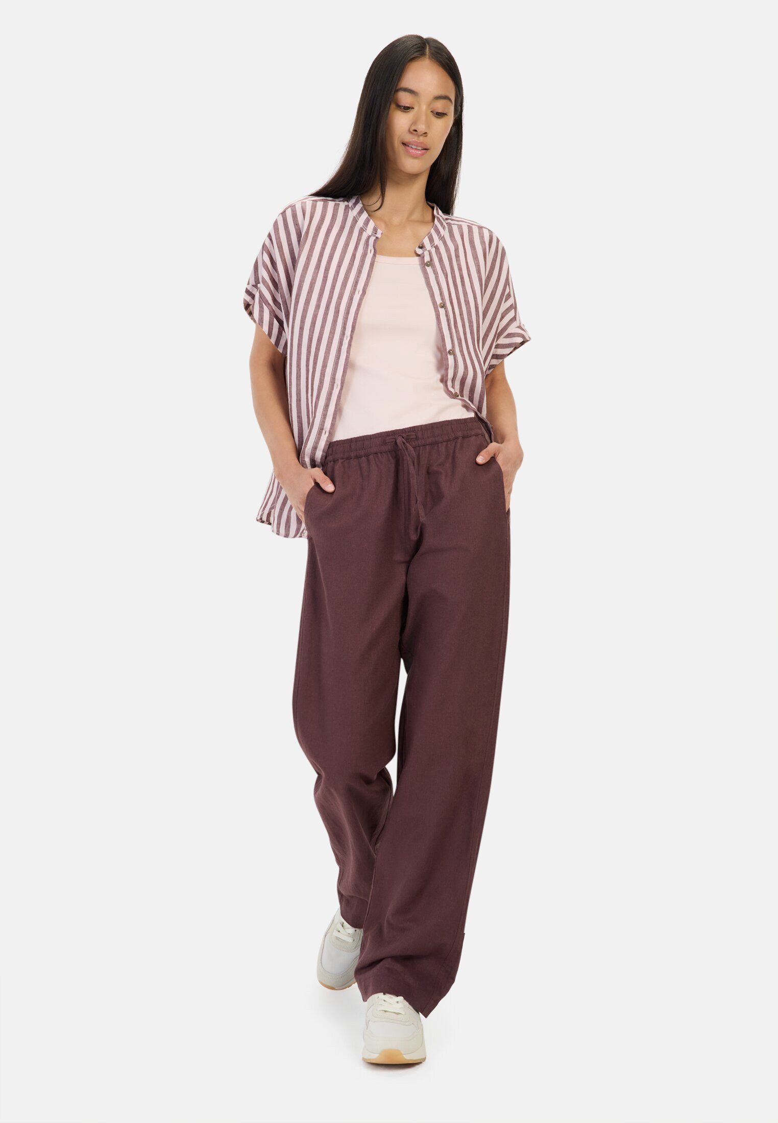 camel active Leinenhose aus einem Leinenmix