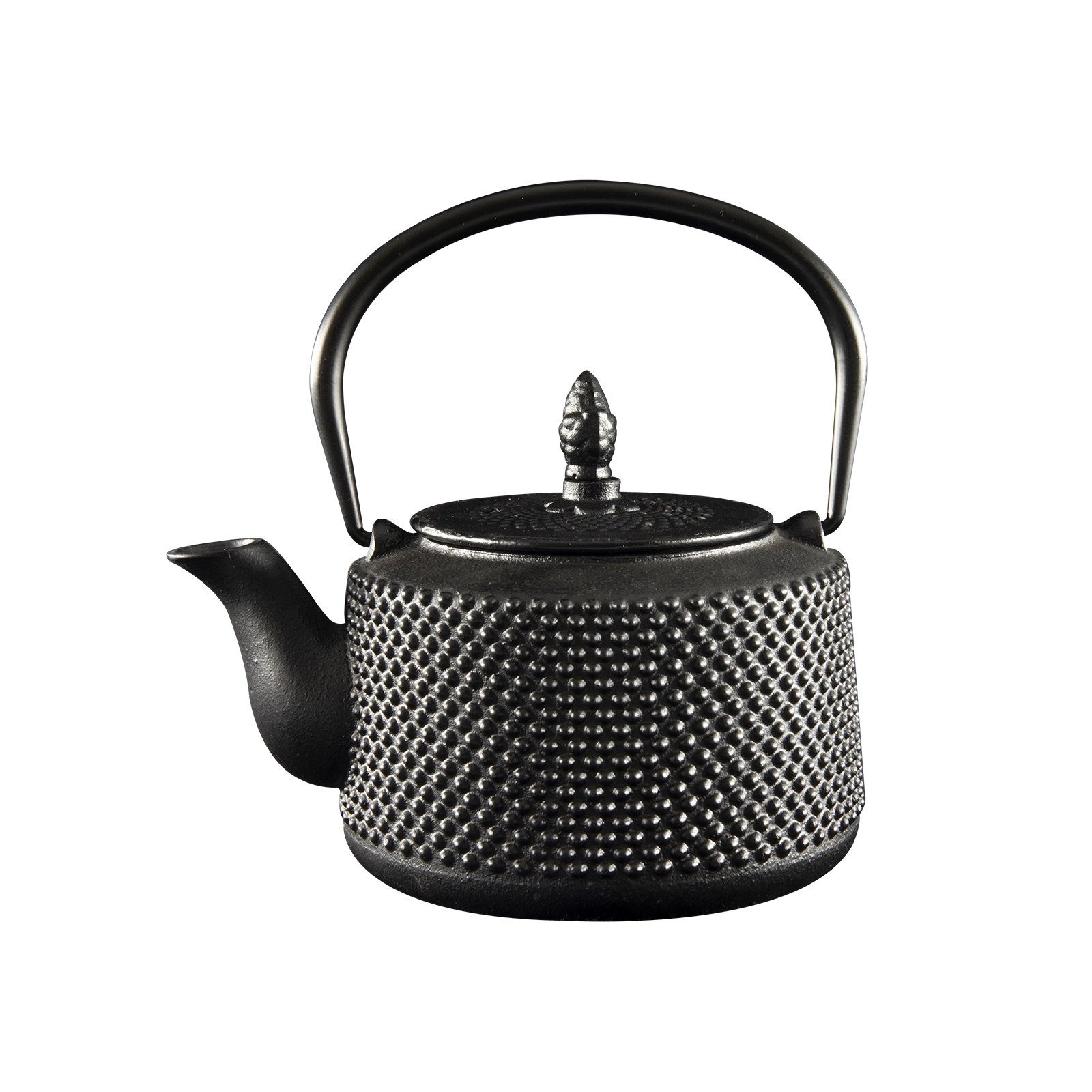 Neuetischkultur Teekanne Teekanne Gusseisen schwarz 0,75 L, 0.75 l, (Stück, Stück)