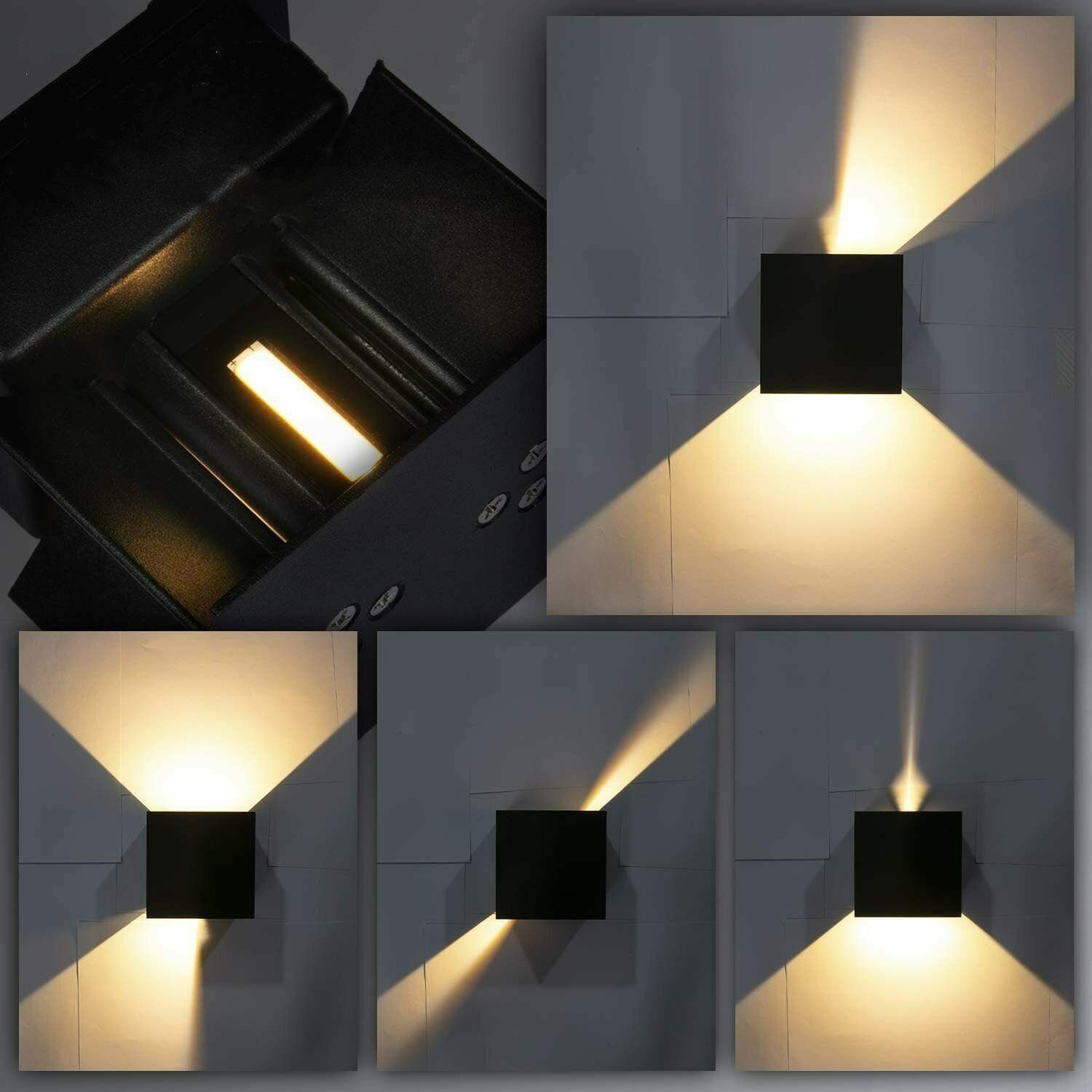 WILGOON Wandleuchte 7W Metall LED Wandlampe günstig online kaufen