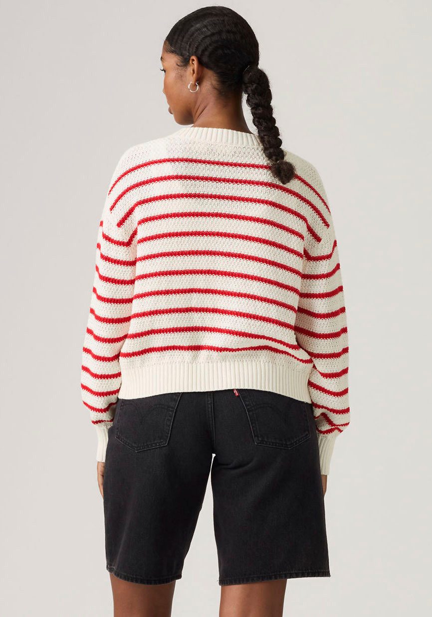 Levi's® Cardigan SNOWFLAKE CARDIGAN gestreift, mit Knopfleiste
