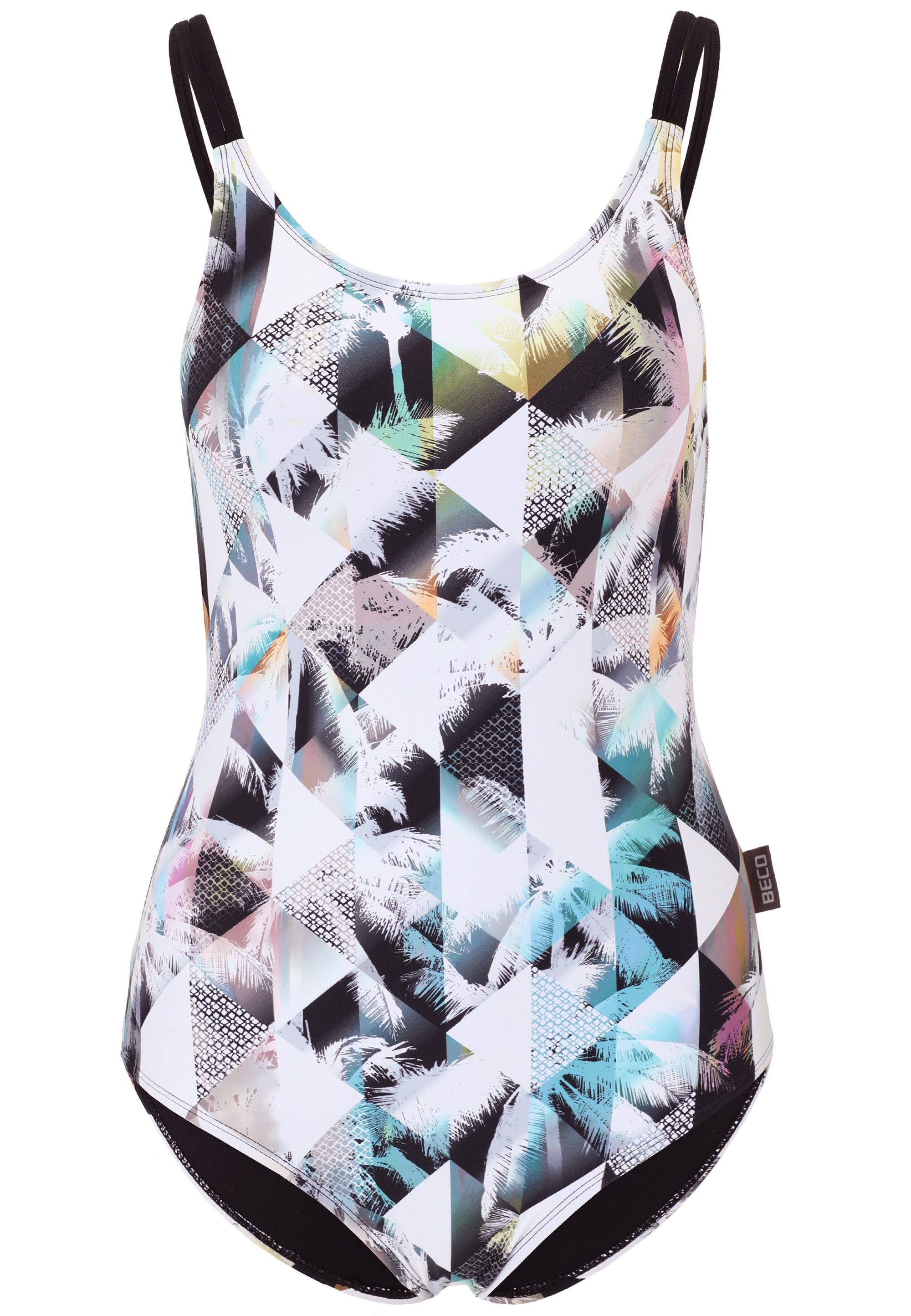 Beco Beermann Badeanzug Heavenly Palms (1-St) mit Palmenprint und verstellbarer Weite