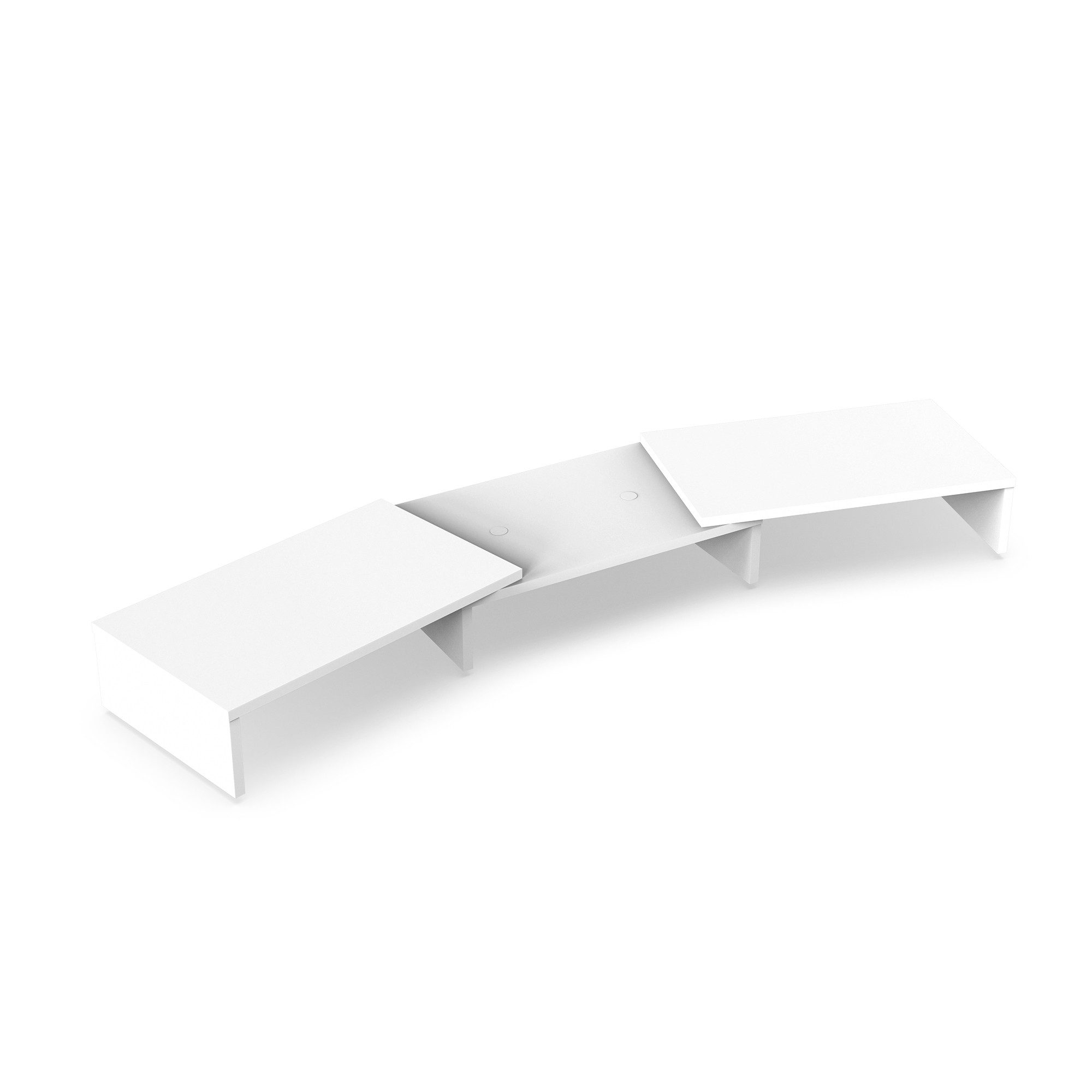 FITUEYES Monitorständer Drehbar und Verstellbar, (für PC Laptop)