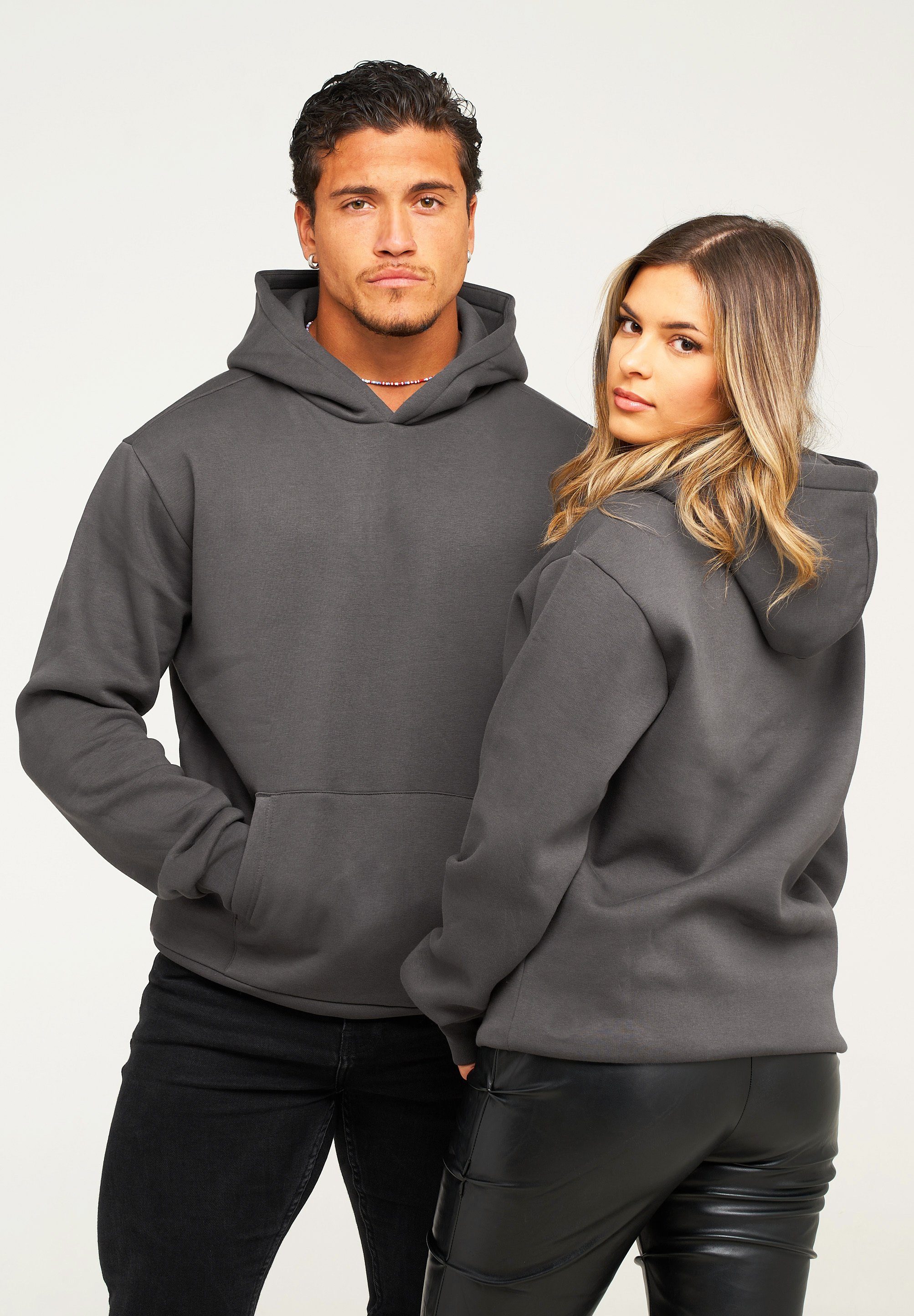 behype Hoodie BHPERTH Damen Basic Oversized günstig online kaufen