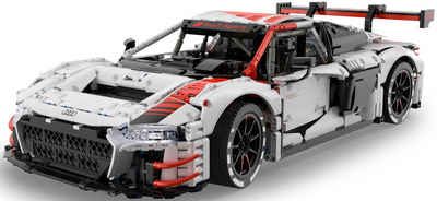 Jamara Sammlerauto Audi R8 LMS GT3 1:8 weiß Bricks, Maßstab 1:8