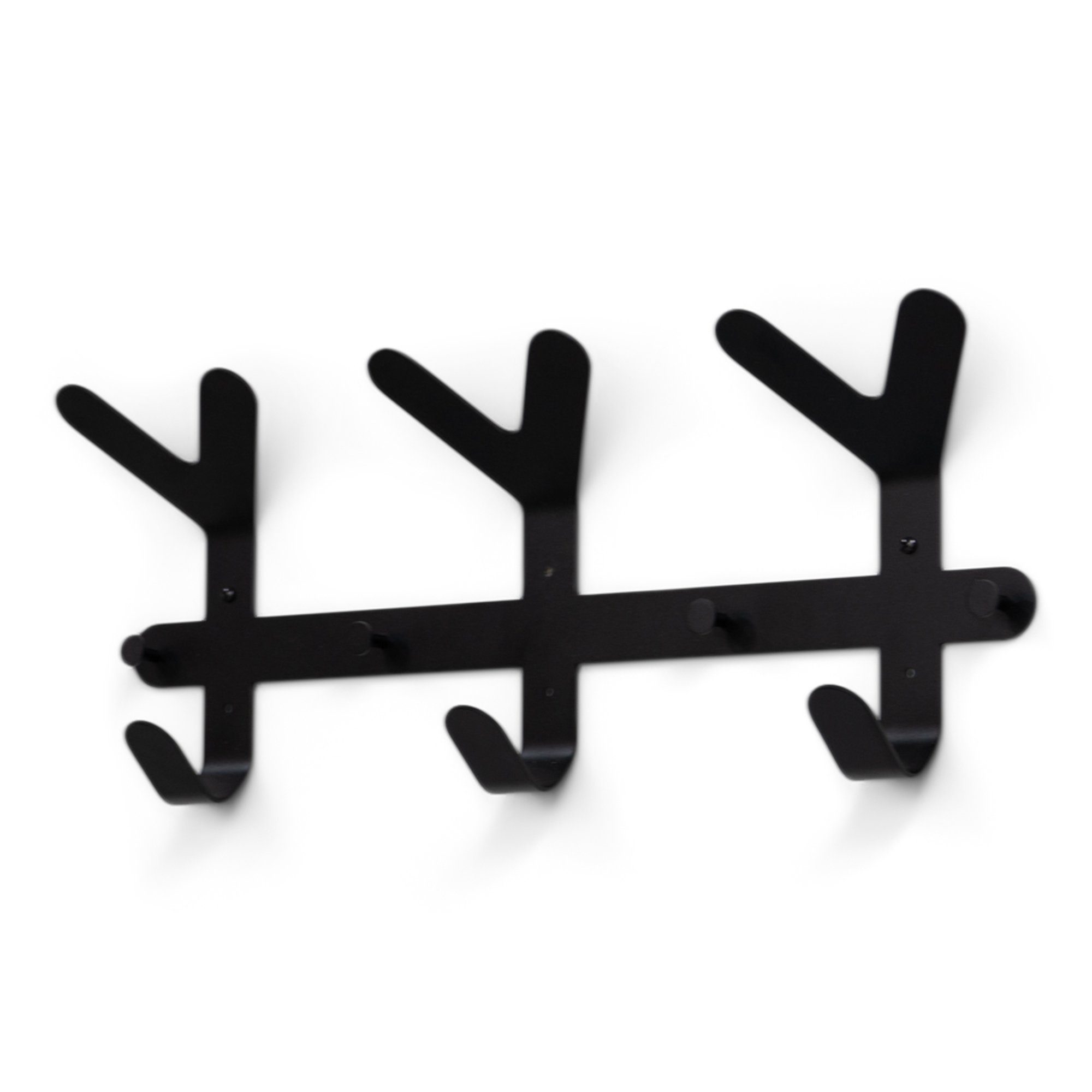 Torna Design Furniture Wandgarderobe Torna Wandgarderobe LEAF Coat rack - Schwarz 66x37,5x8,5cm