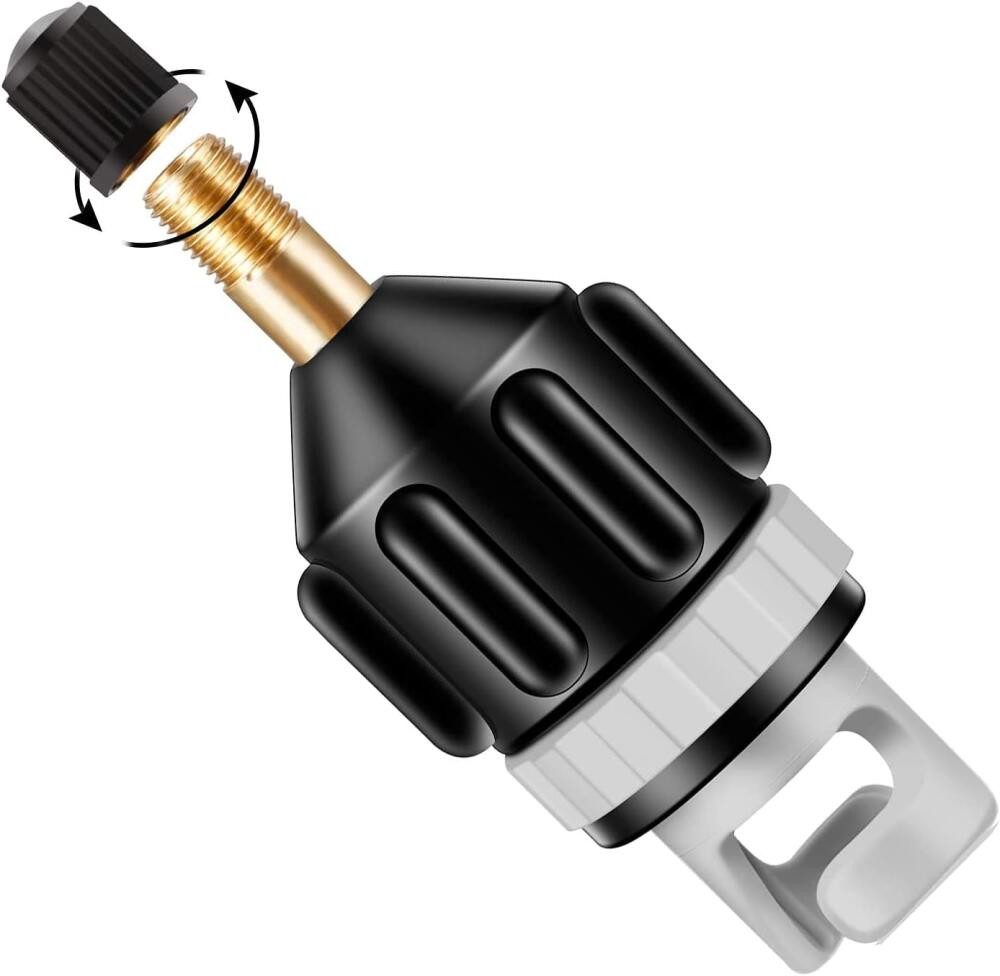 FELIXLEO Fahrradträger-Rahmenhalter Pumpenadapter Kompressor Adapter Ventiladapter für Paddle Motor Boot, (1-St) – Bild 5 von 5