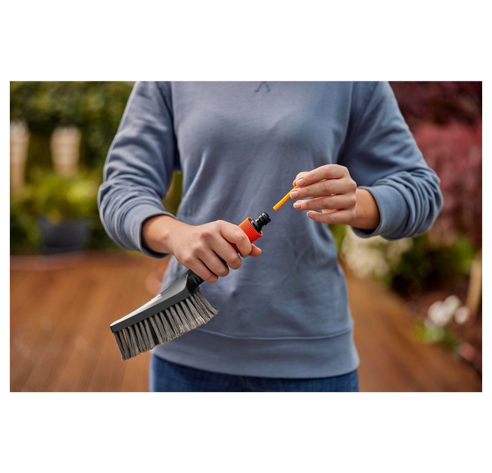 Thumbnail - GARDENA Autowaschbürste Cleansystem Handbürste S soft - Waschbürste - grau