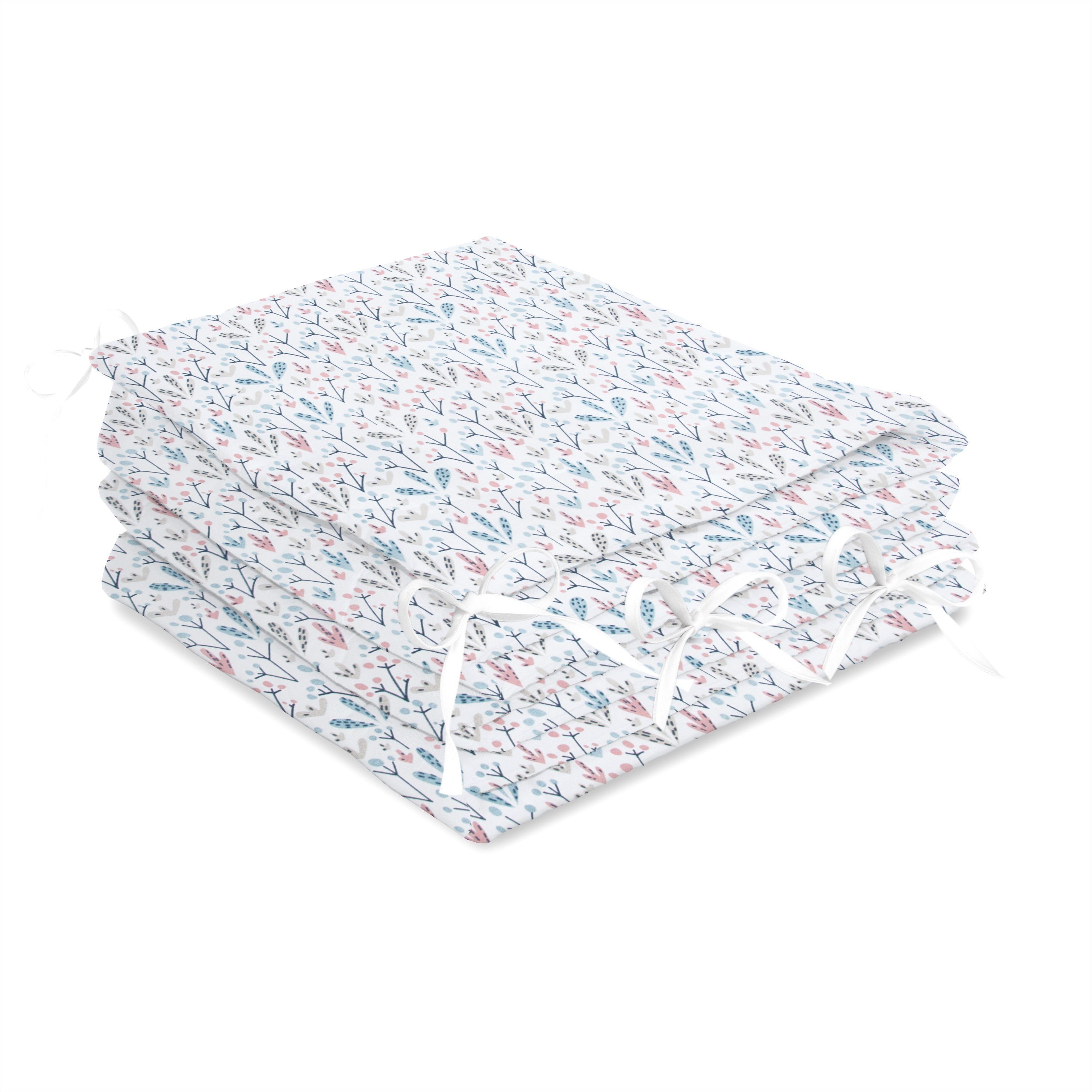 Bettnestchen Bettumrandung 210x30 cm für Kinderbett 140x70 geeignet (Kopfschutz)