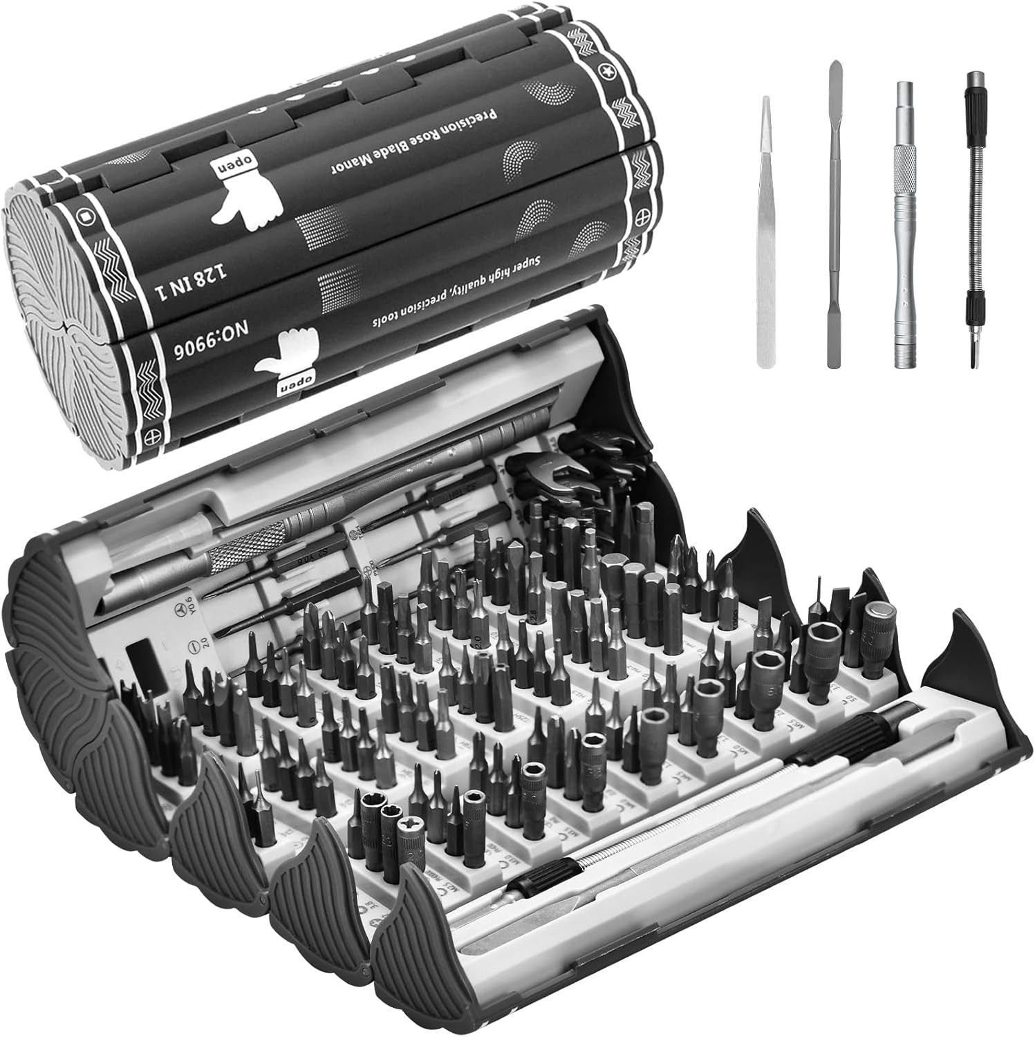 Kityhome Schraubendreher Feinmechaniker Werkzeug Set,128 in 1 Schraubendreh günstig online kaufen