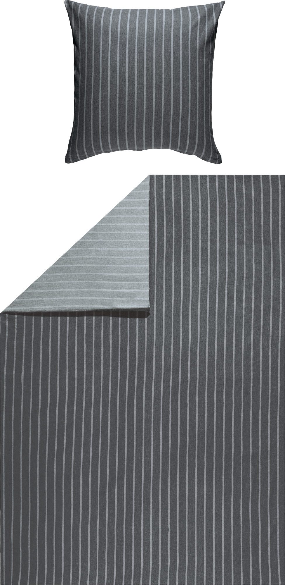 LOOKS by Wolfgang Joop Bettwäsche Bettwäsche, Mako-Satin, Streifen günstig online kaufen