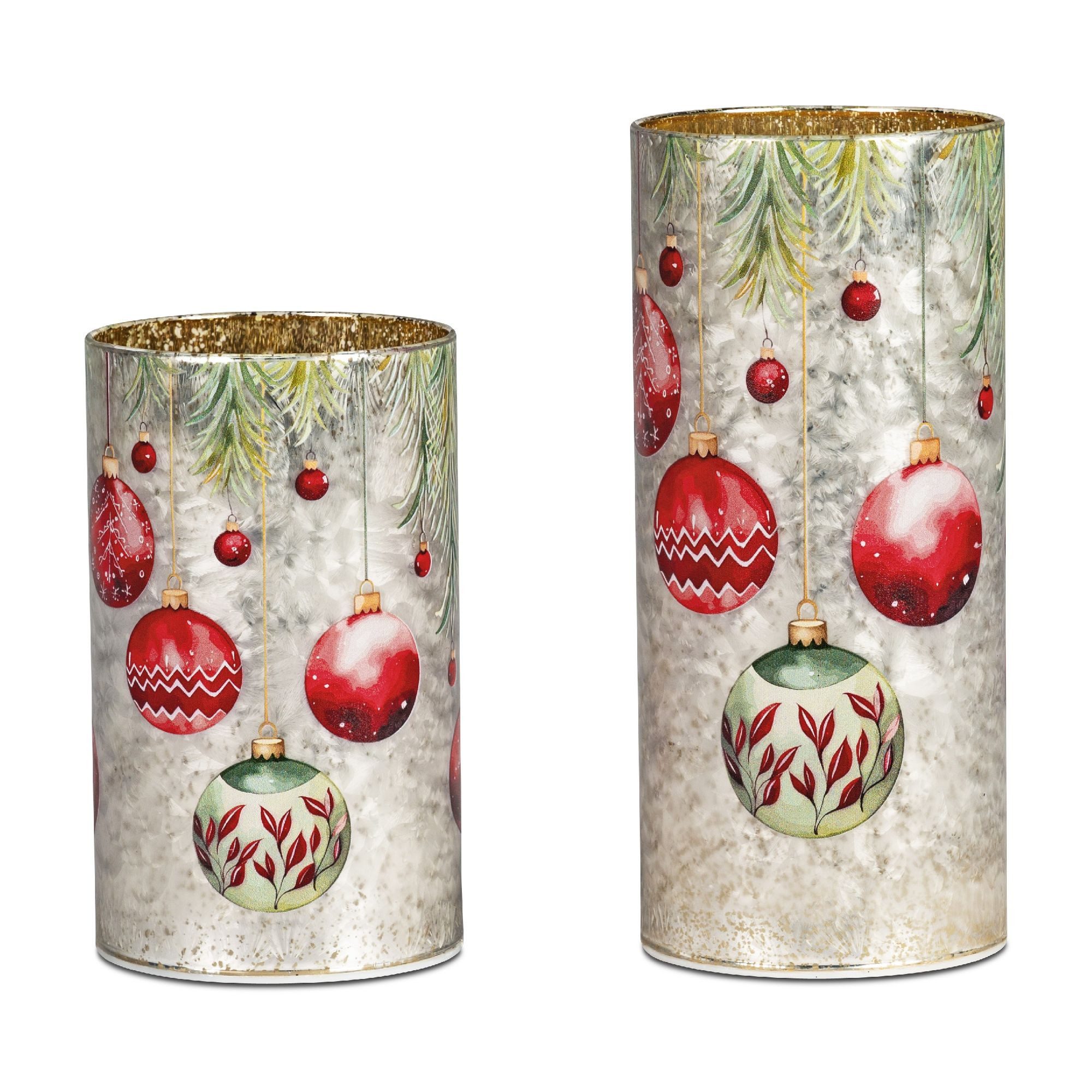 formano Tischleuchte Weihnachtszeit, LED, Mit Timerfunktion, Silber, Sterne, H: 20,5cm