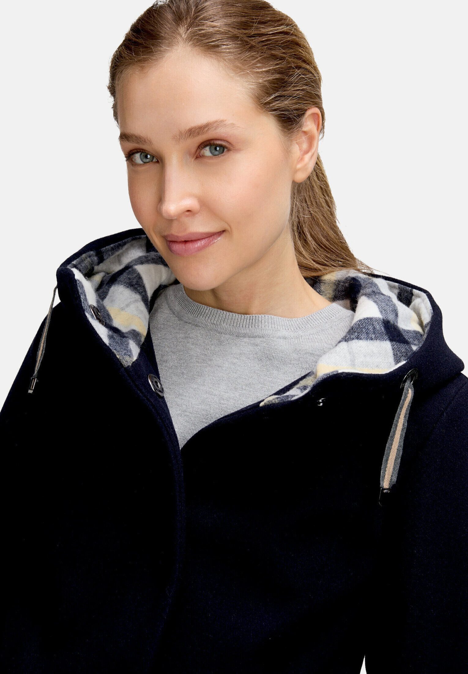 Amber & June Winterjacke Damen mit Kapuze