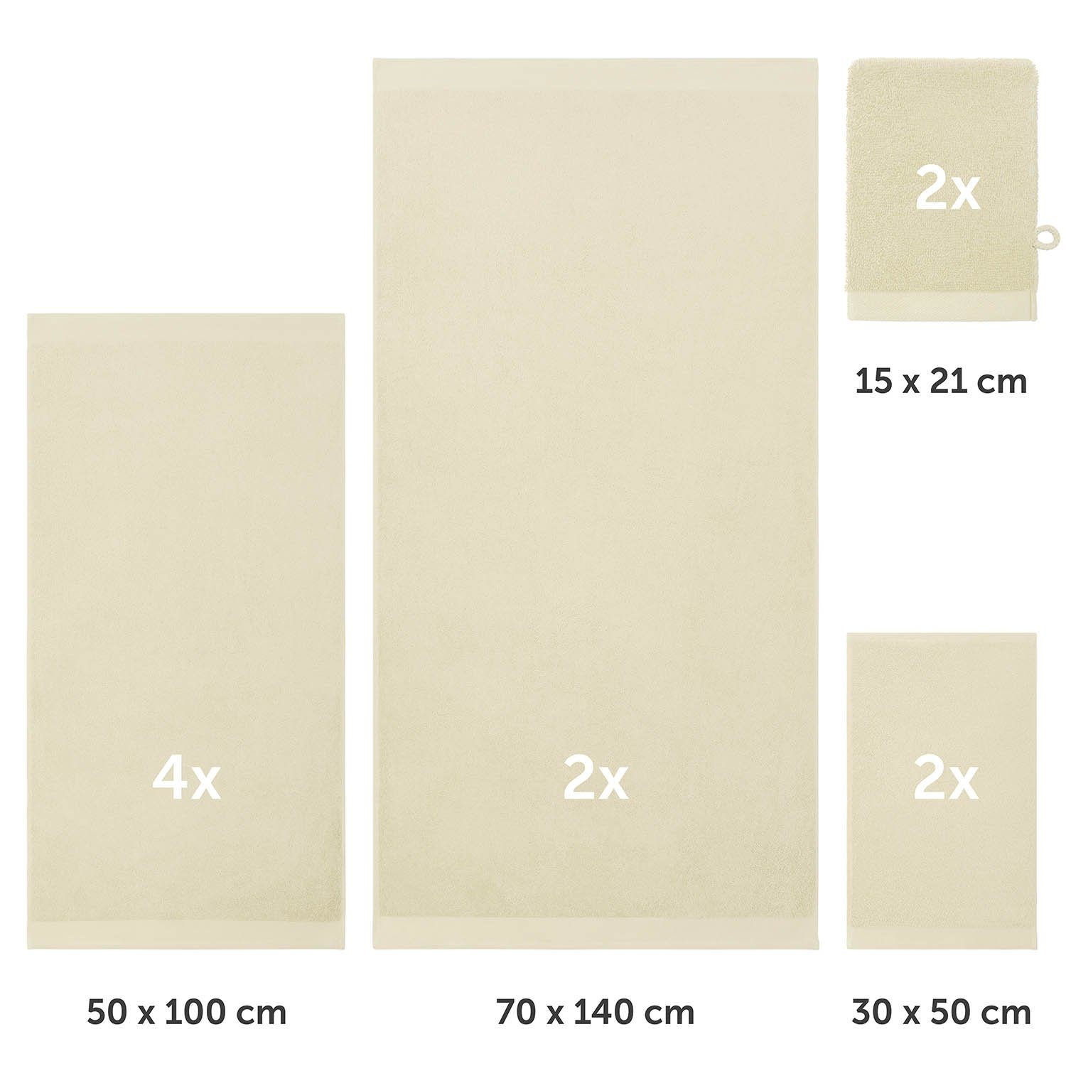 Blumtal Handtuch Set Blumtal 10 Teilig günstig online kaufen