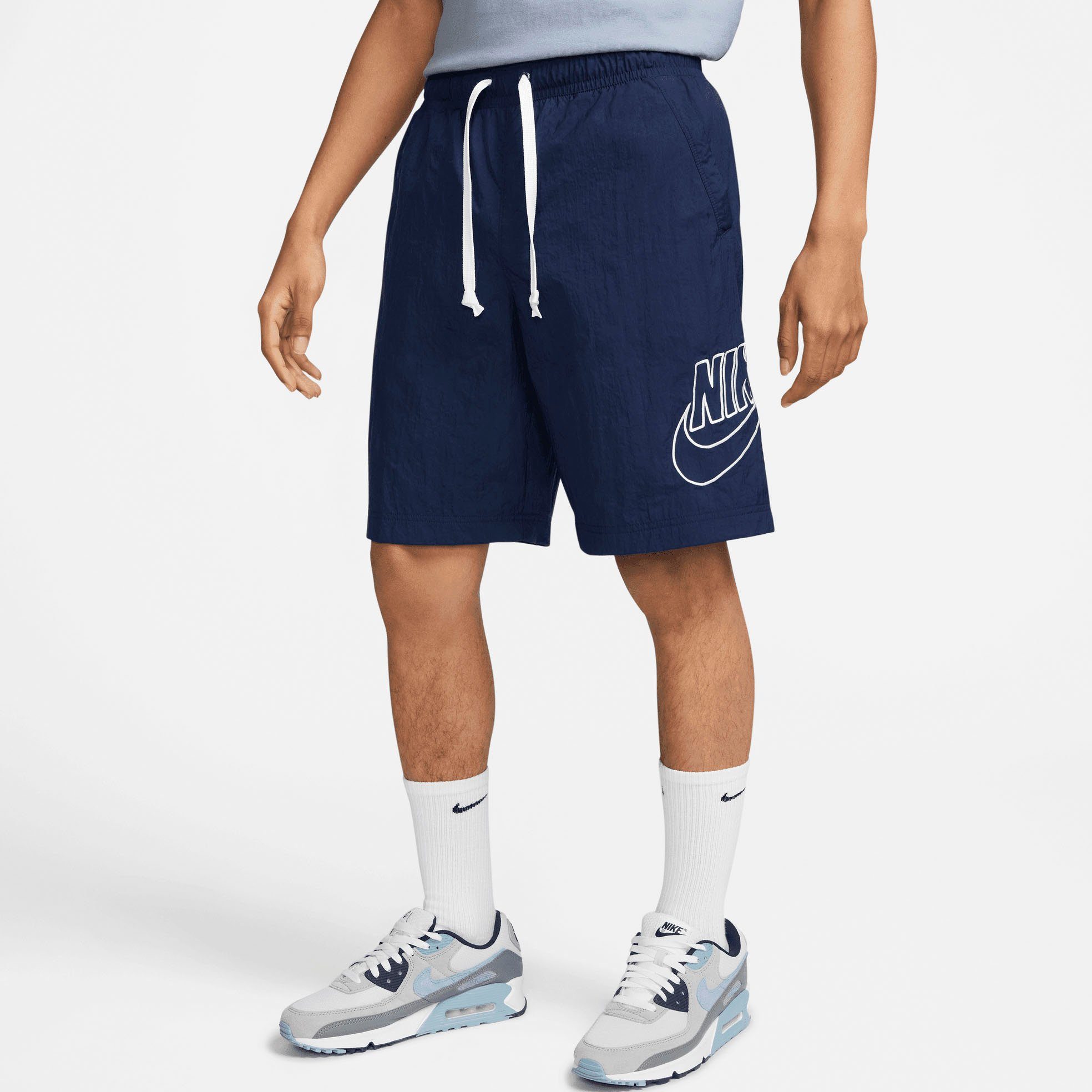 Nike Sportswear Shorts Alumni Men's Woven Flow Shorts blau