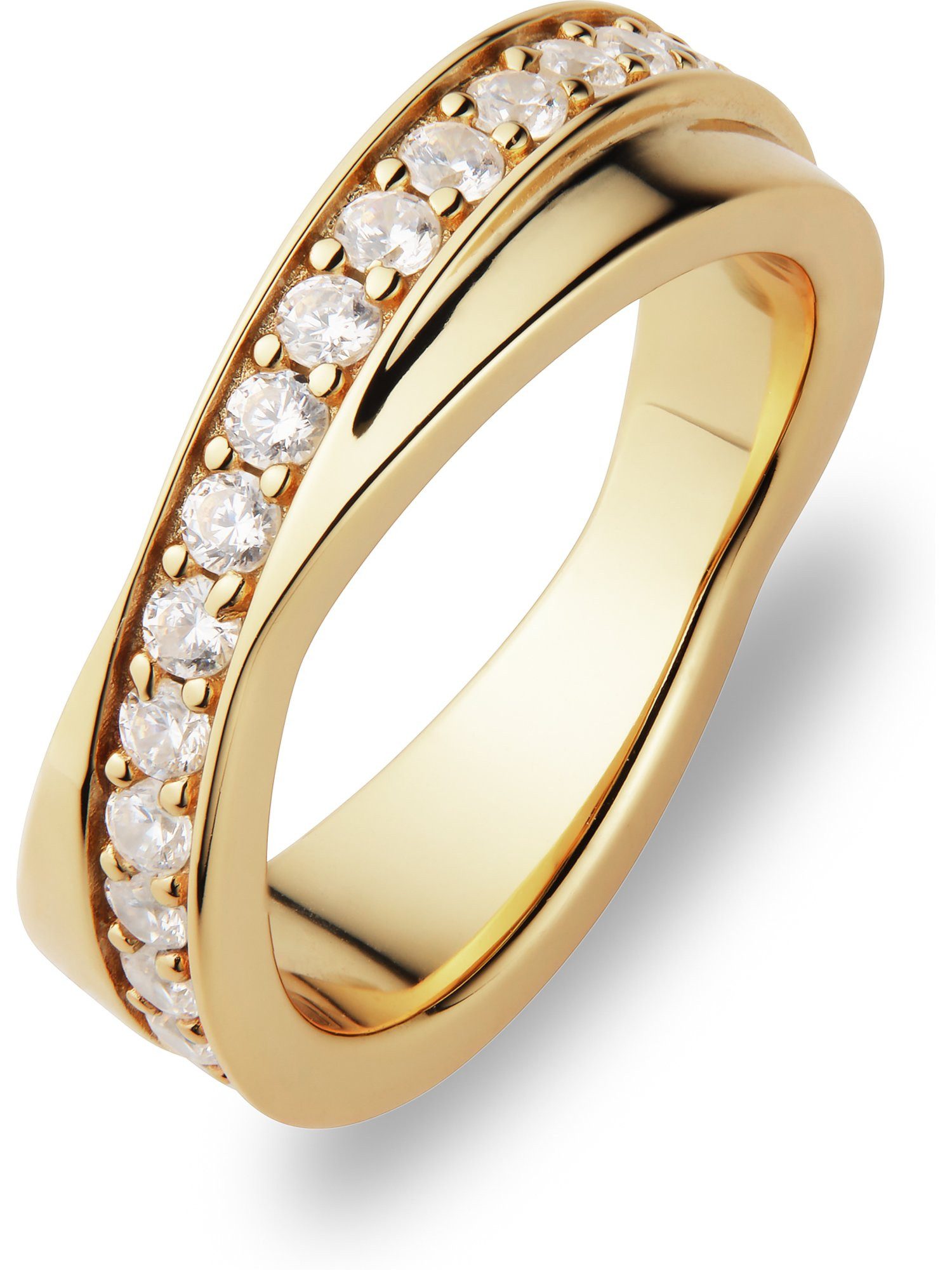 JETTE Silberring, Zirkonia