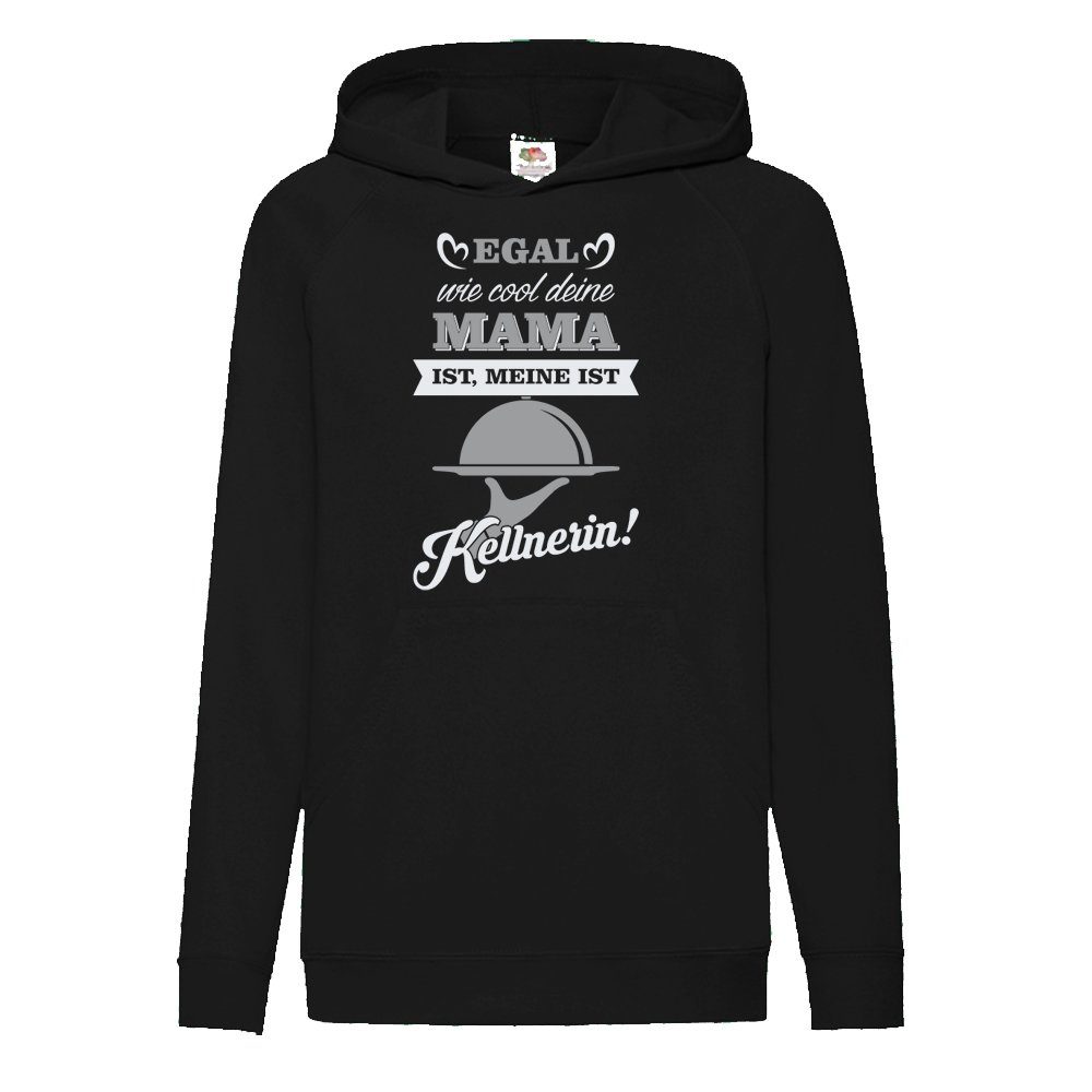 Ggraphics Hoodie Egal, wie cool Deine Mama ist, meine ist Kellnerin