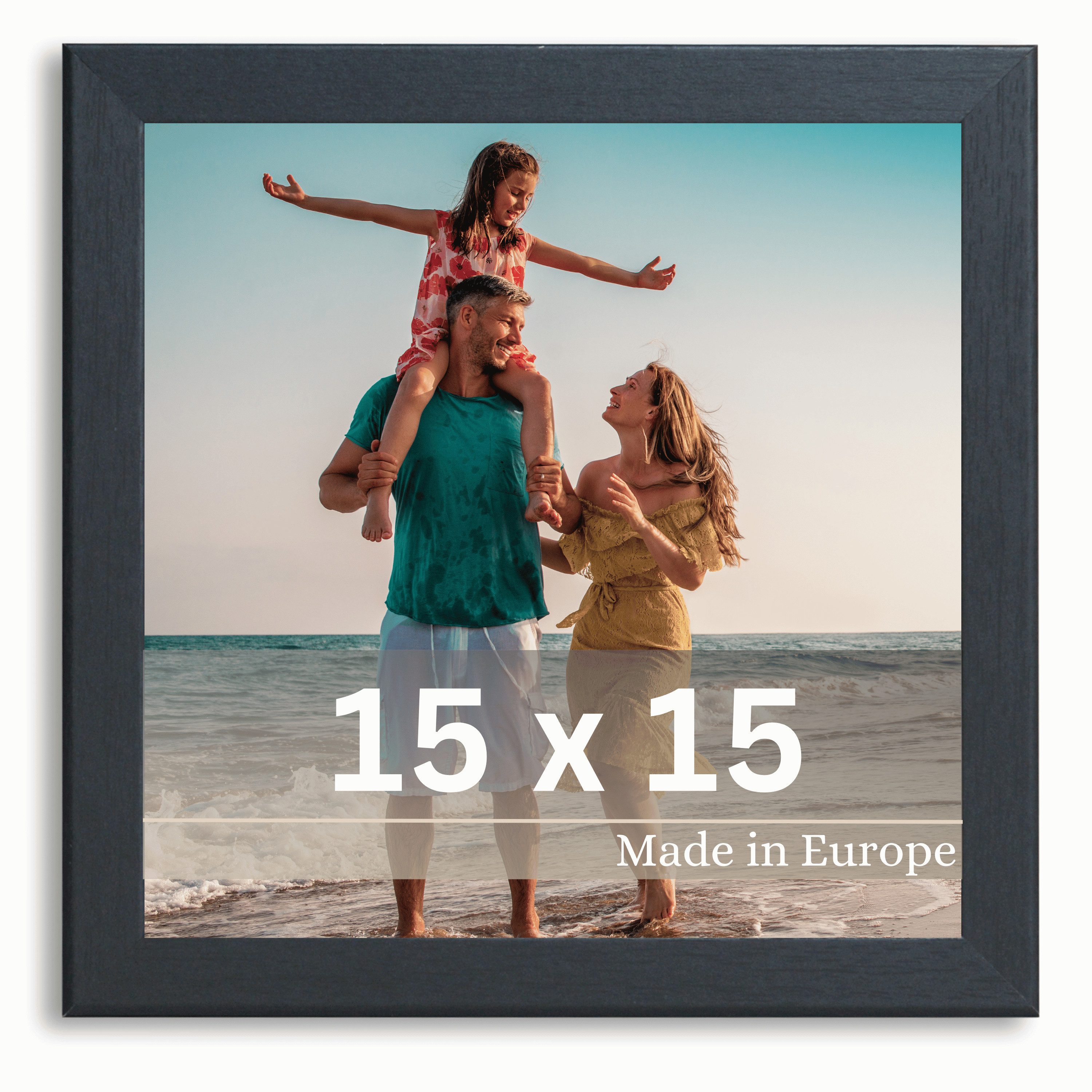 Victor (Zenith) Bilderrahmen Klee, Bilderrahmen Schwarz 15x15 cm, Bilderrah günstig online kaufen