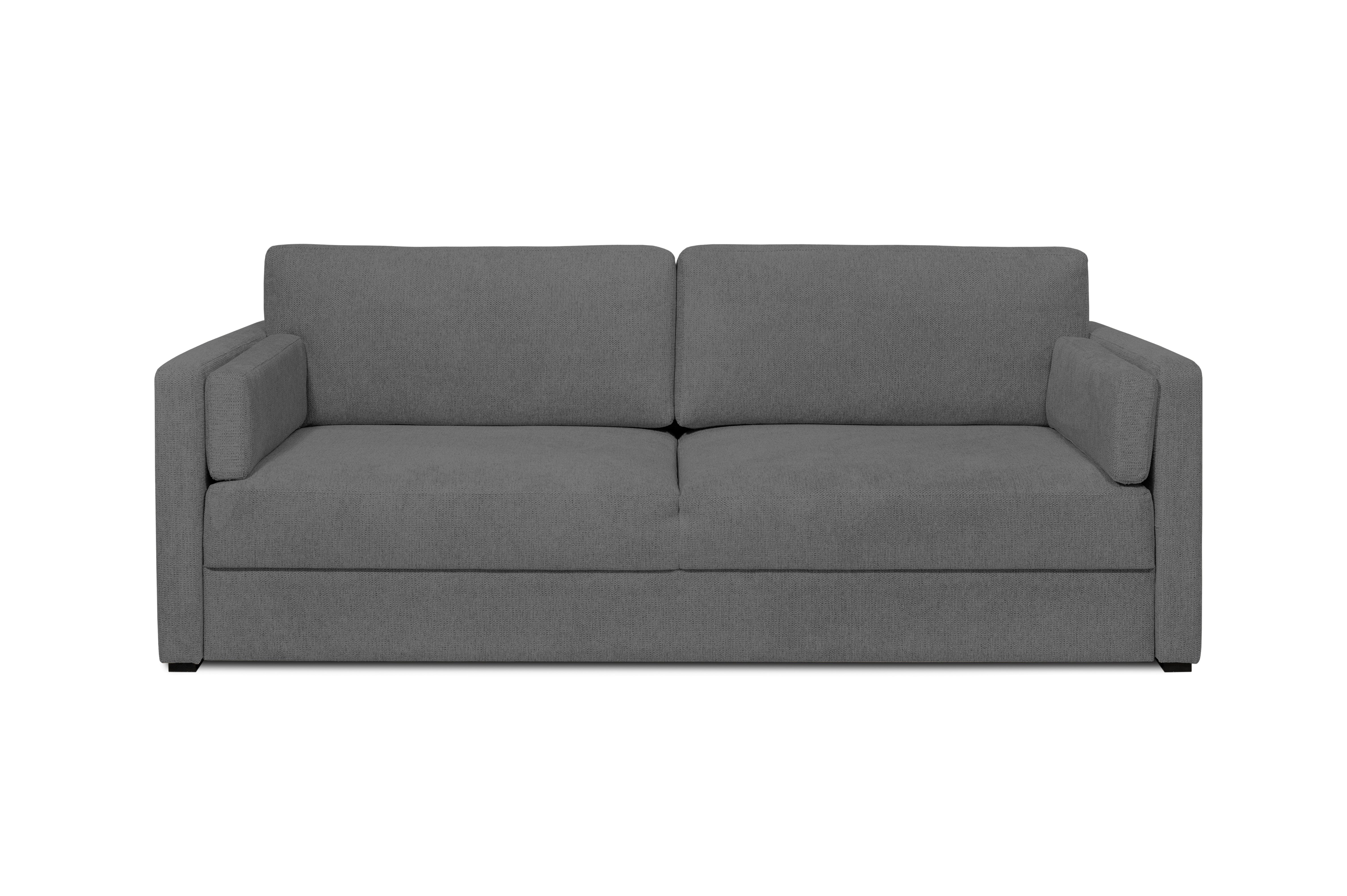 Bettfunktion, Serie aufklappbarer affaire zwei mit in Armlehnvarianten der grey Schlafsofa dark Calrence, Home