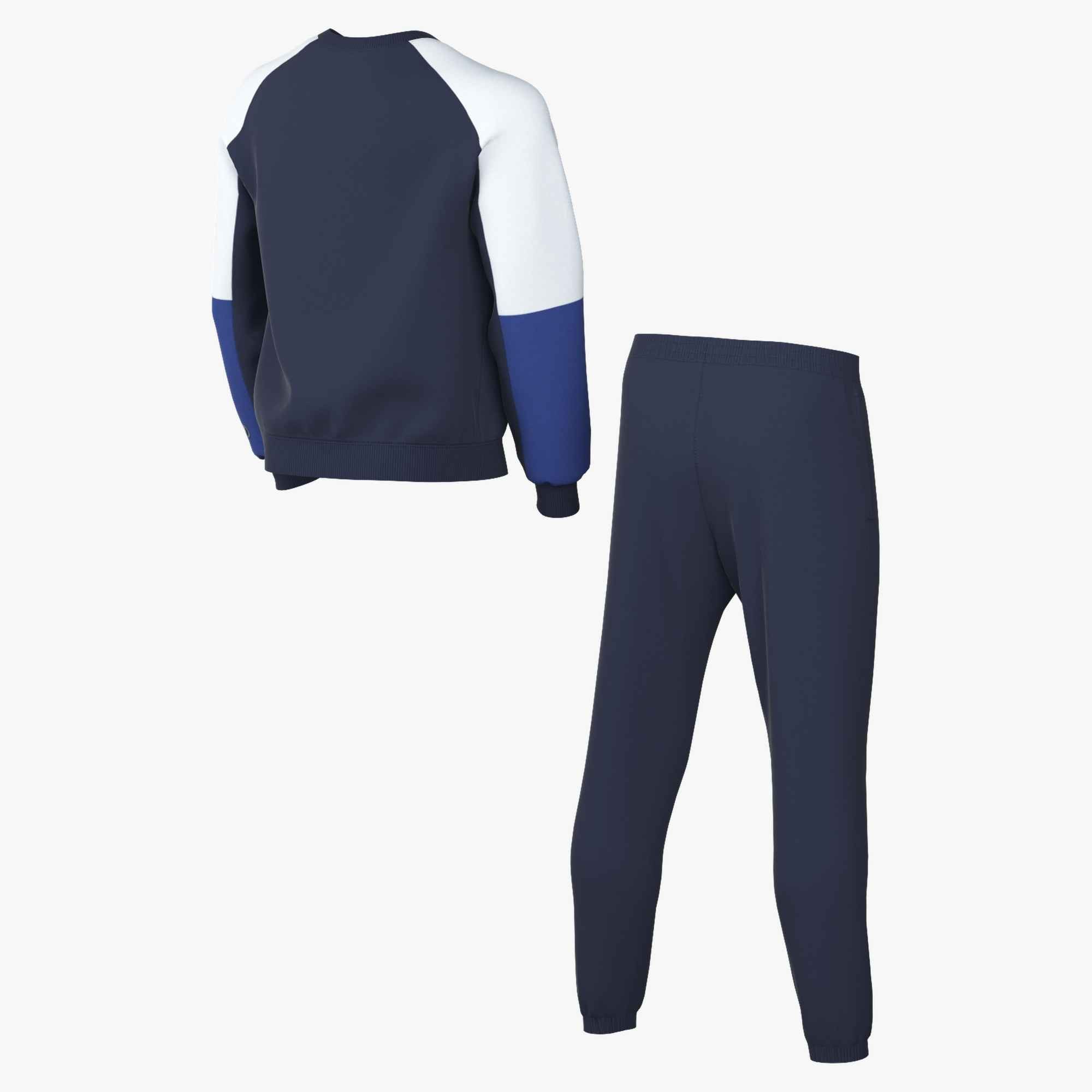 Nike Sportswear Trainingsanzug K NSW DF TRACKSUIT PK CREW (2-tlg), zweiteiliges Set, mit Eingriffstaschen am Unterteil, schnell trocknend