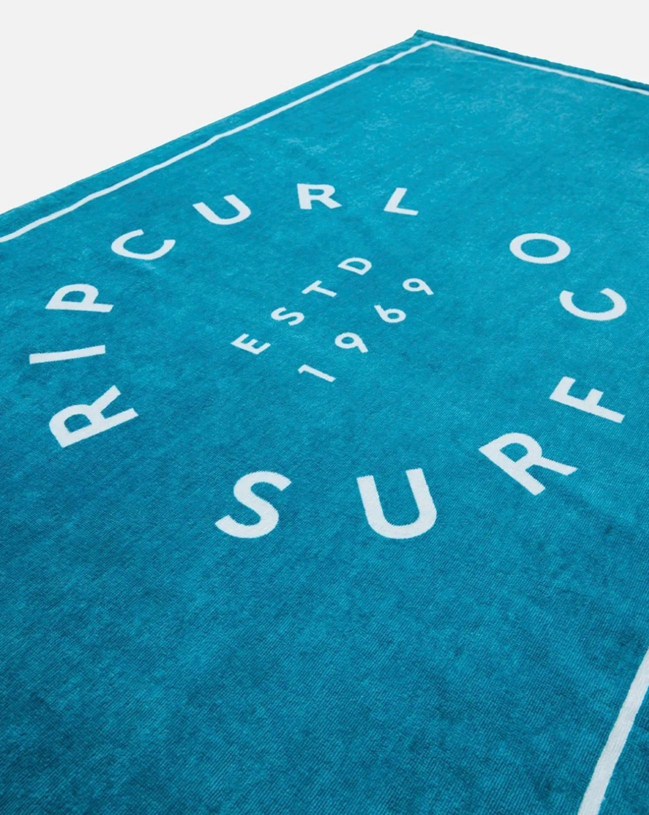 Premium Rip Handtuch großes Curl Blue Strandtuch