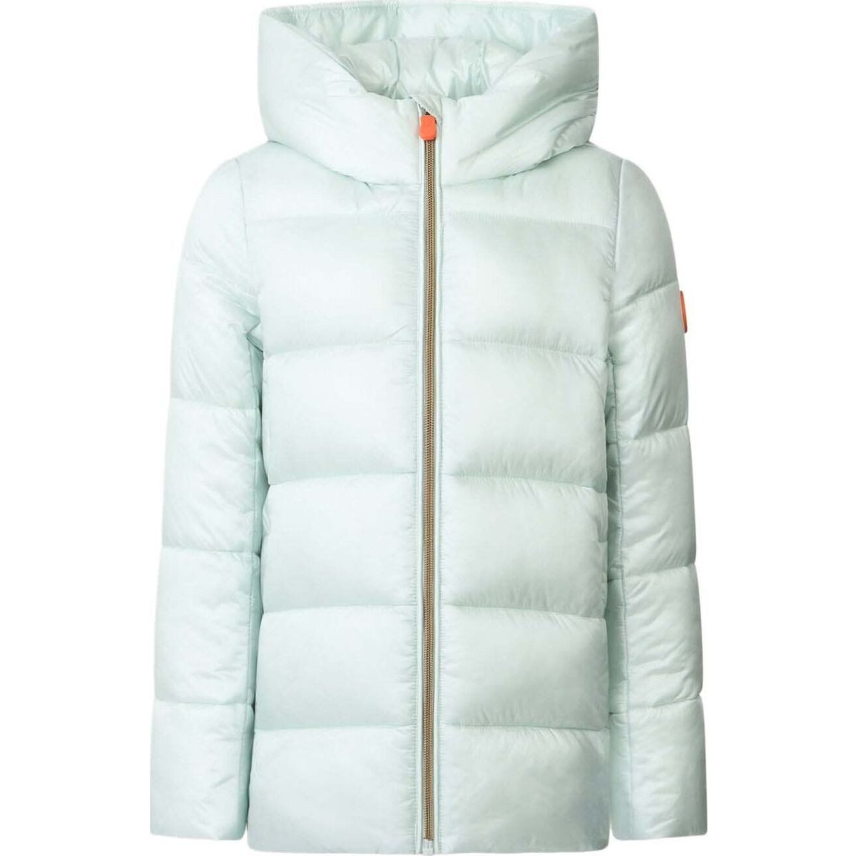 SAVE THE DUCK Funktionsparka Gracie Warme Mädchenjacke mit A-Linien-Form, Kapuze, elastischen Bündchen