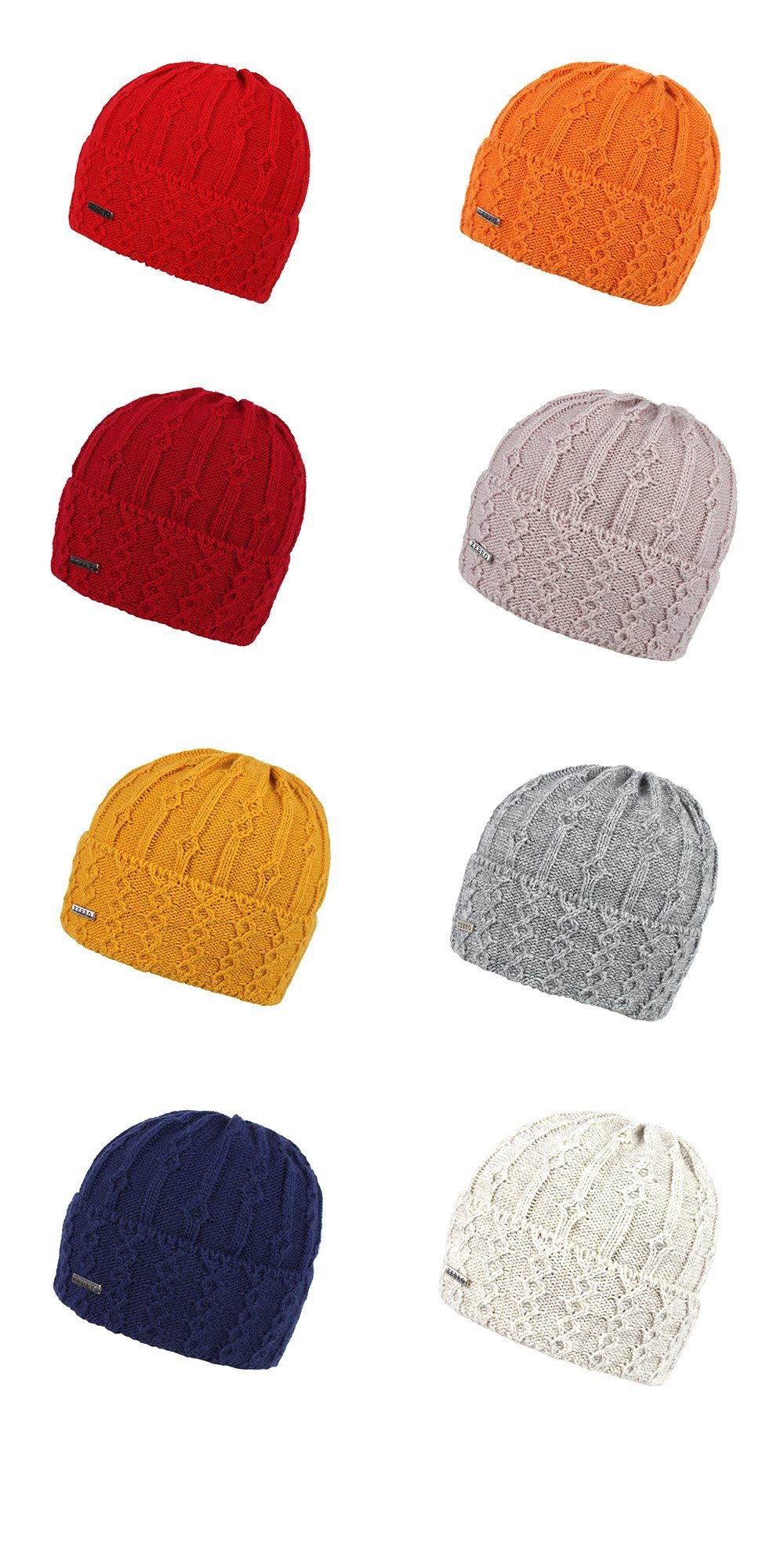 ZEBRO Strickmütze "Scarlett" warmes Innenfleece günstig online kaufen