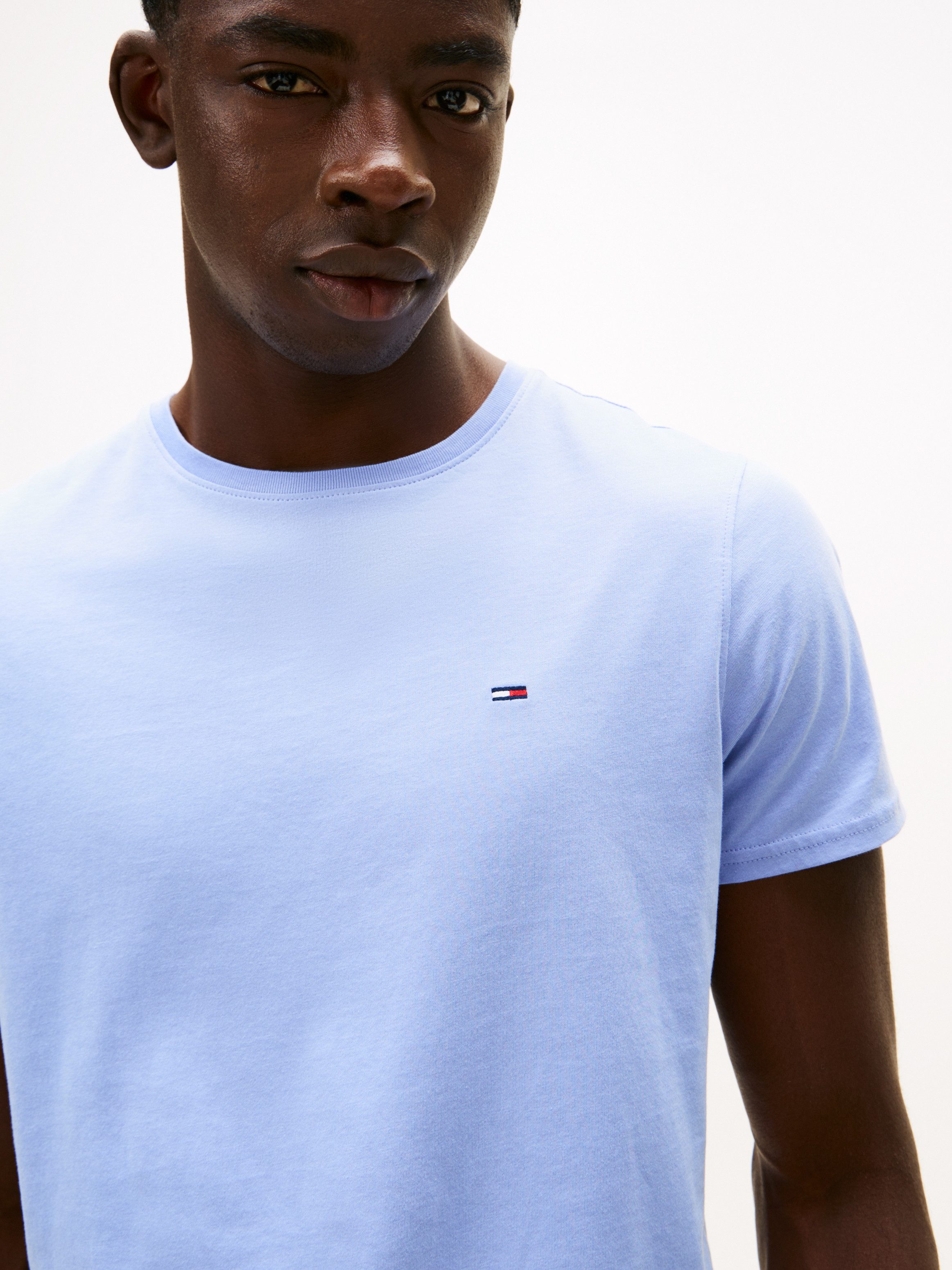 Tommy Jeans T-Shirt TJM ESSENTIAL SOLID TEE mit Rundhalsausschnitt und deze günstig online kaufen