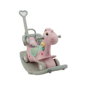 Sweety-Toys Rutscher Sweety Toys 12688 Rutscher Einhorn Wippe Lauflernrad 3 in 1